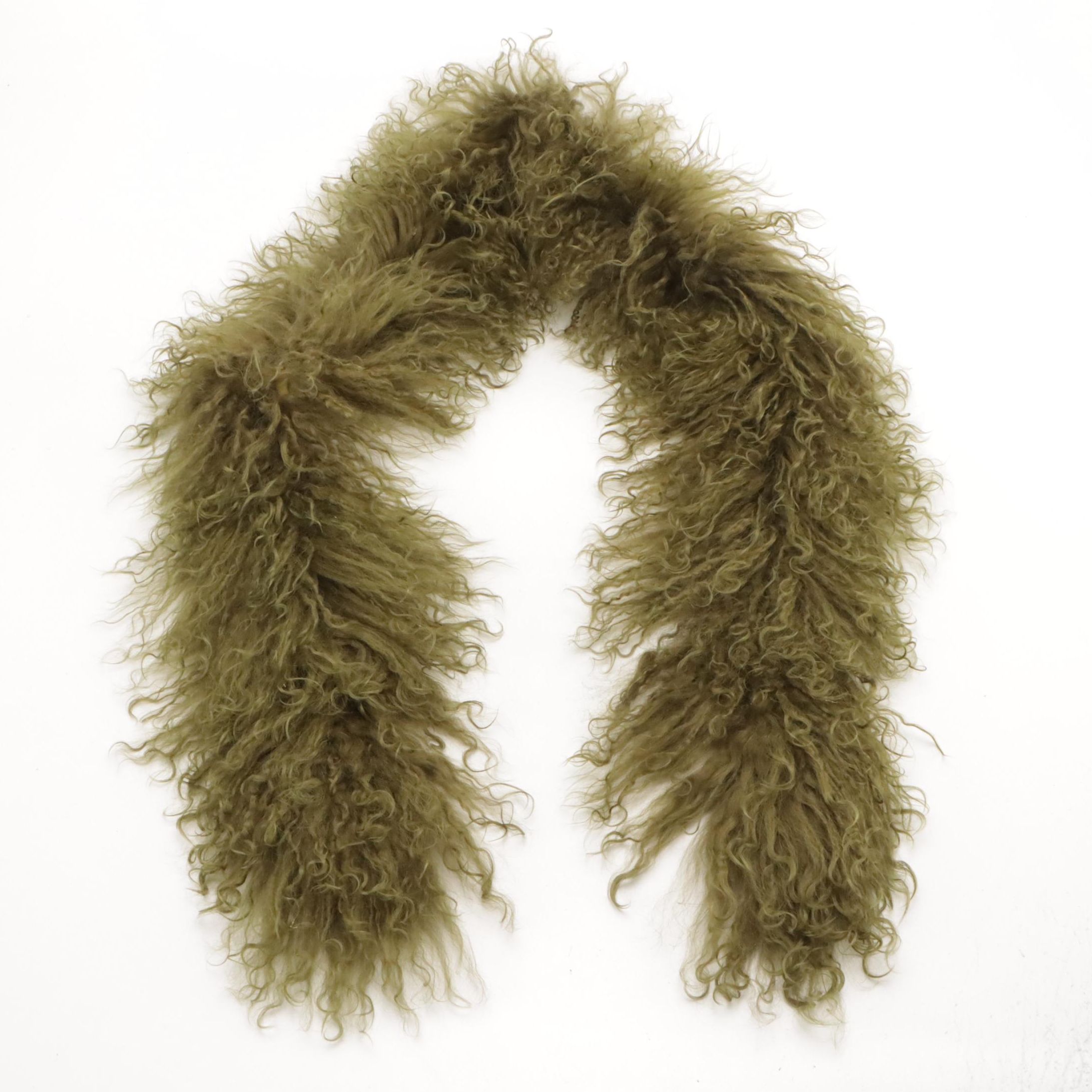 Caterina Lucci Mongolian Lamb Collar or Scarf