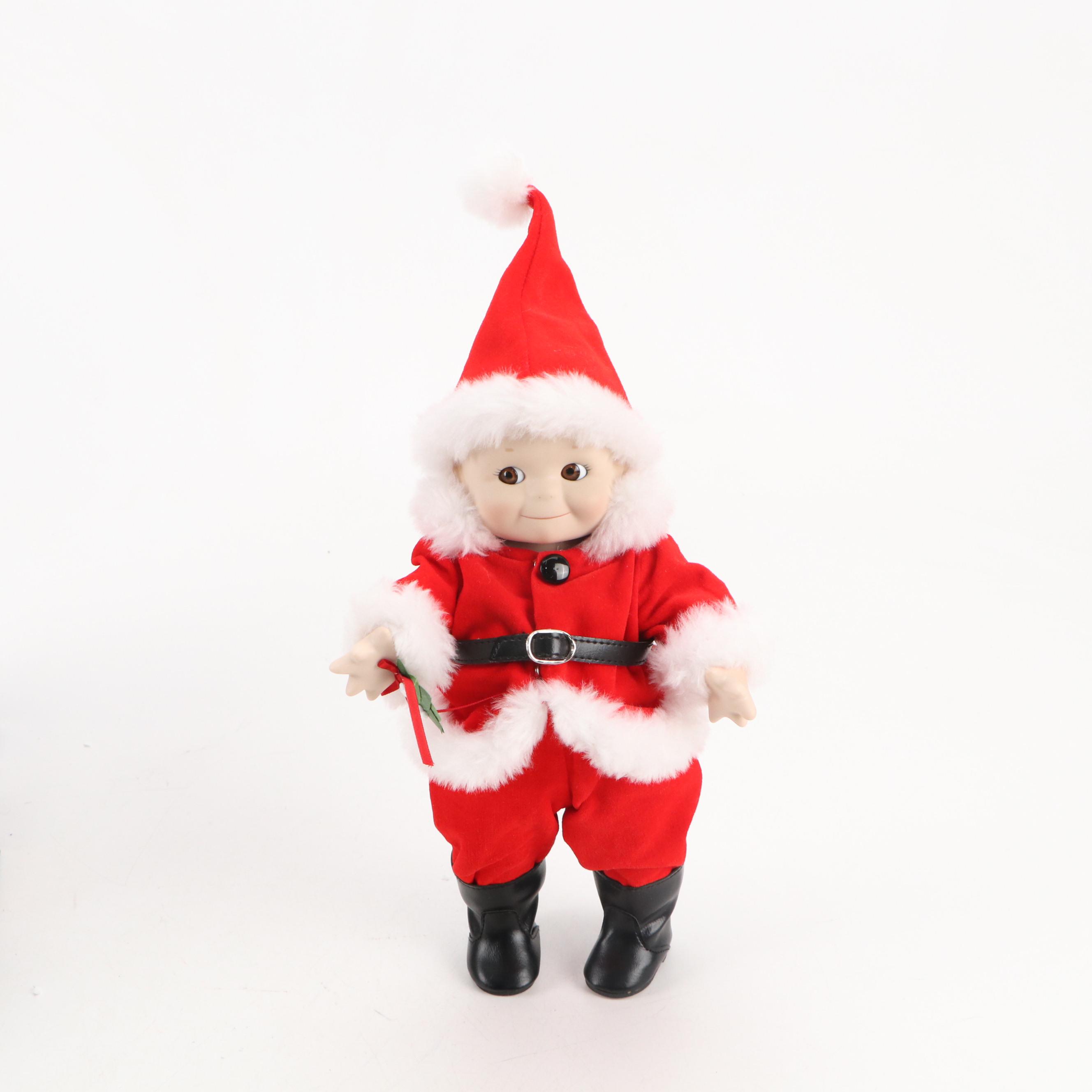 Bethany Lowe "Santa Claus" Figure with Old World Christmas Ornaments and More
