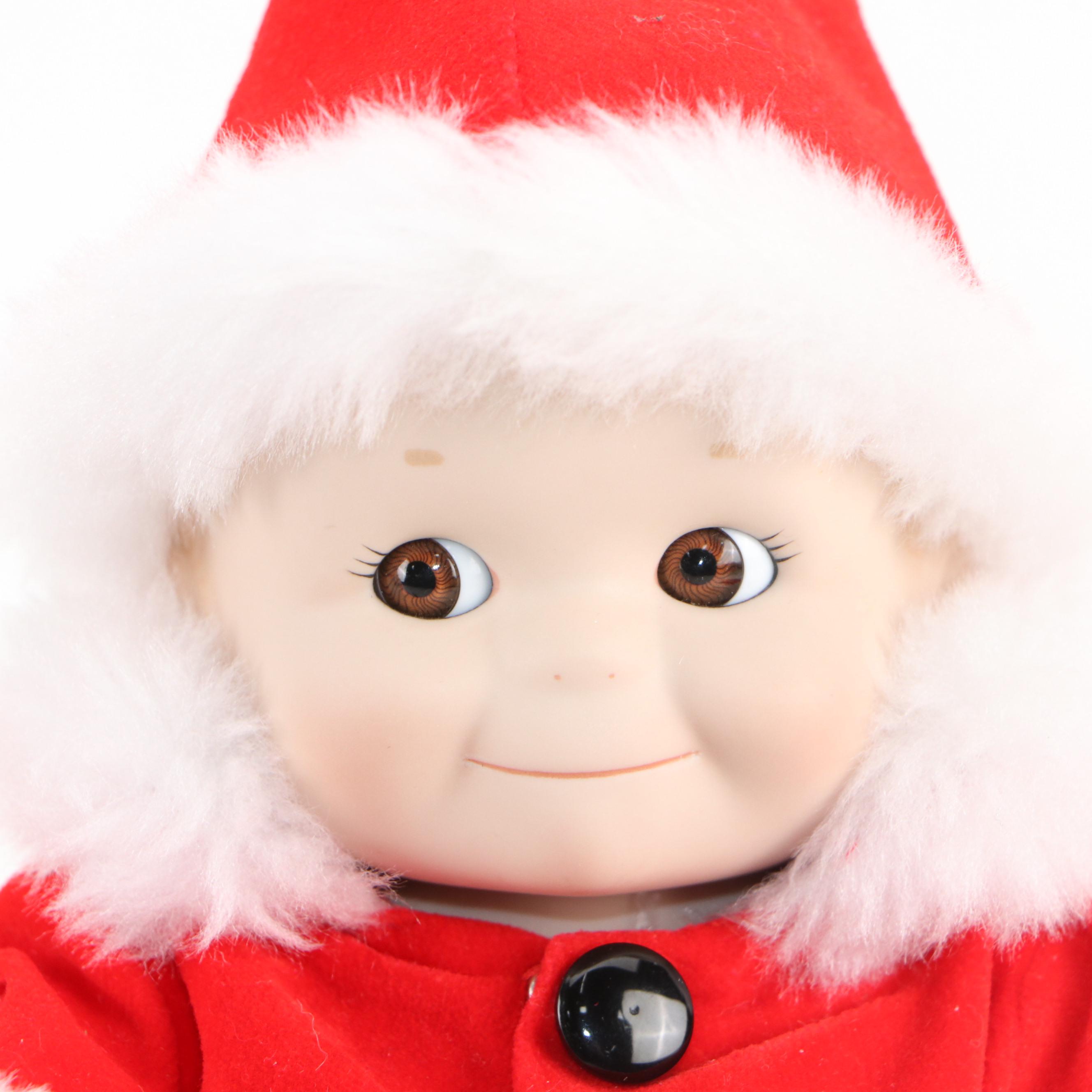 Bethany Lowe "Santa Claus" Figure with Old World Christmas Ornaments and More