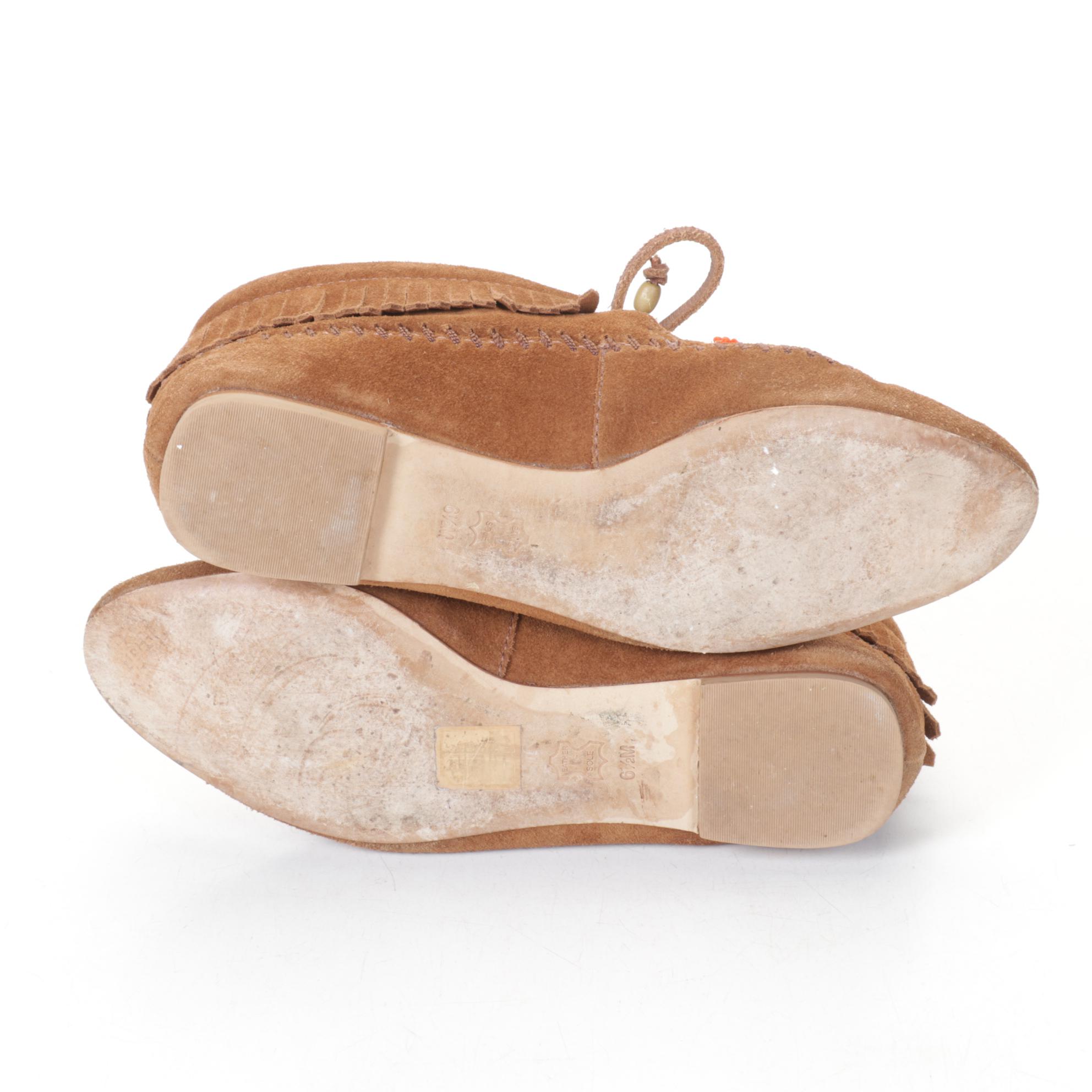 Tory Burch Embroidered Booties, Cole Haan Ballet Wedges, Donald J Pliner & More