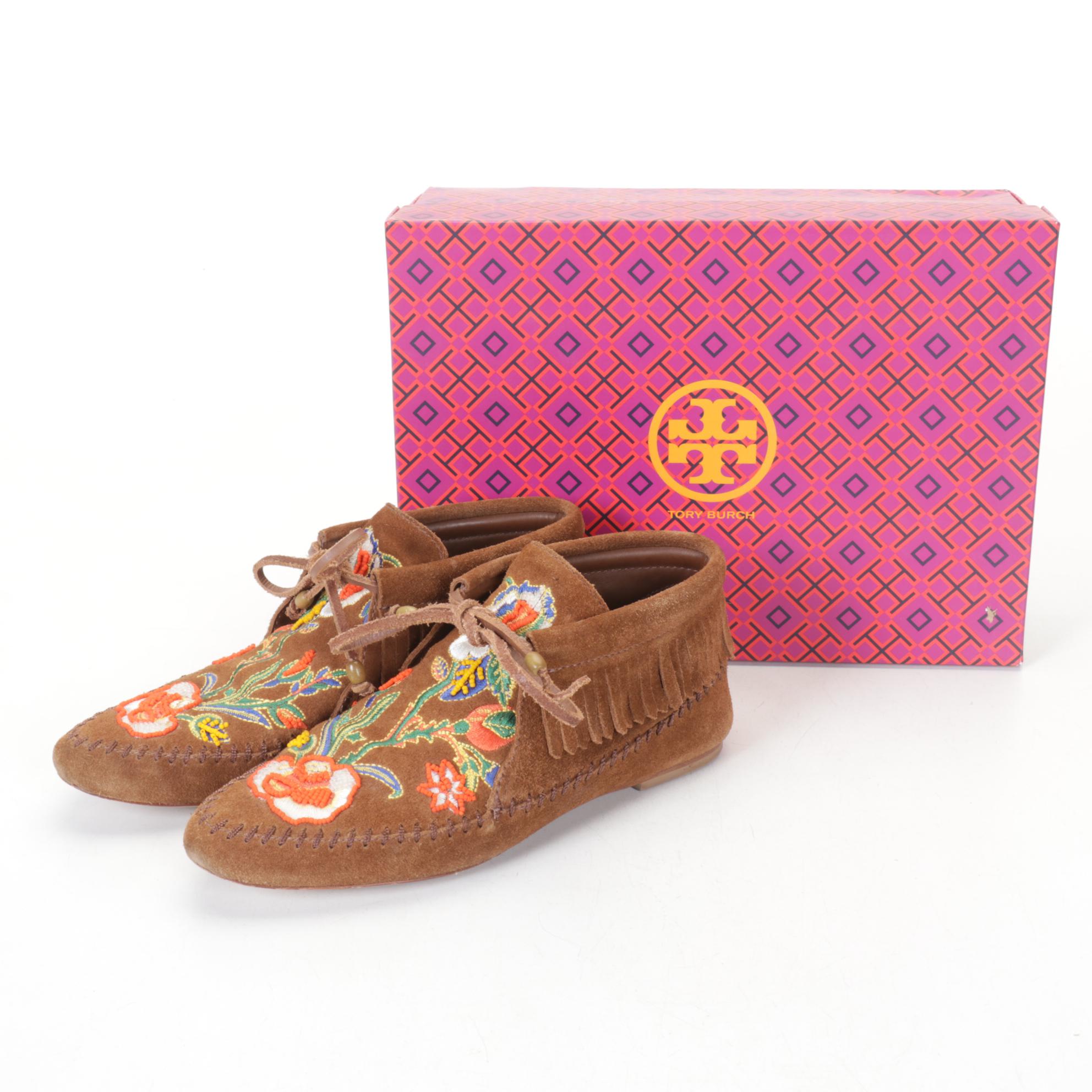 Tory Burch Embroidered Booties, Cole Haan Ballet Wedges, Donald J Pliner & More