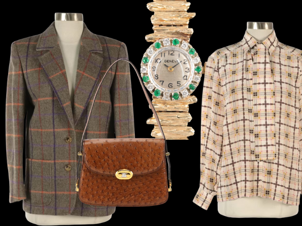 Vintage Icons of Couture:  Hermès, Celine, Louis Féraud & Burberry Plus Others