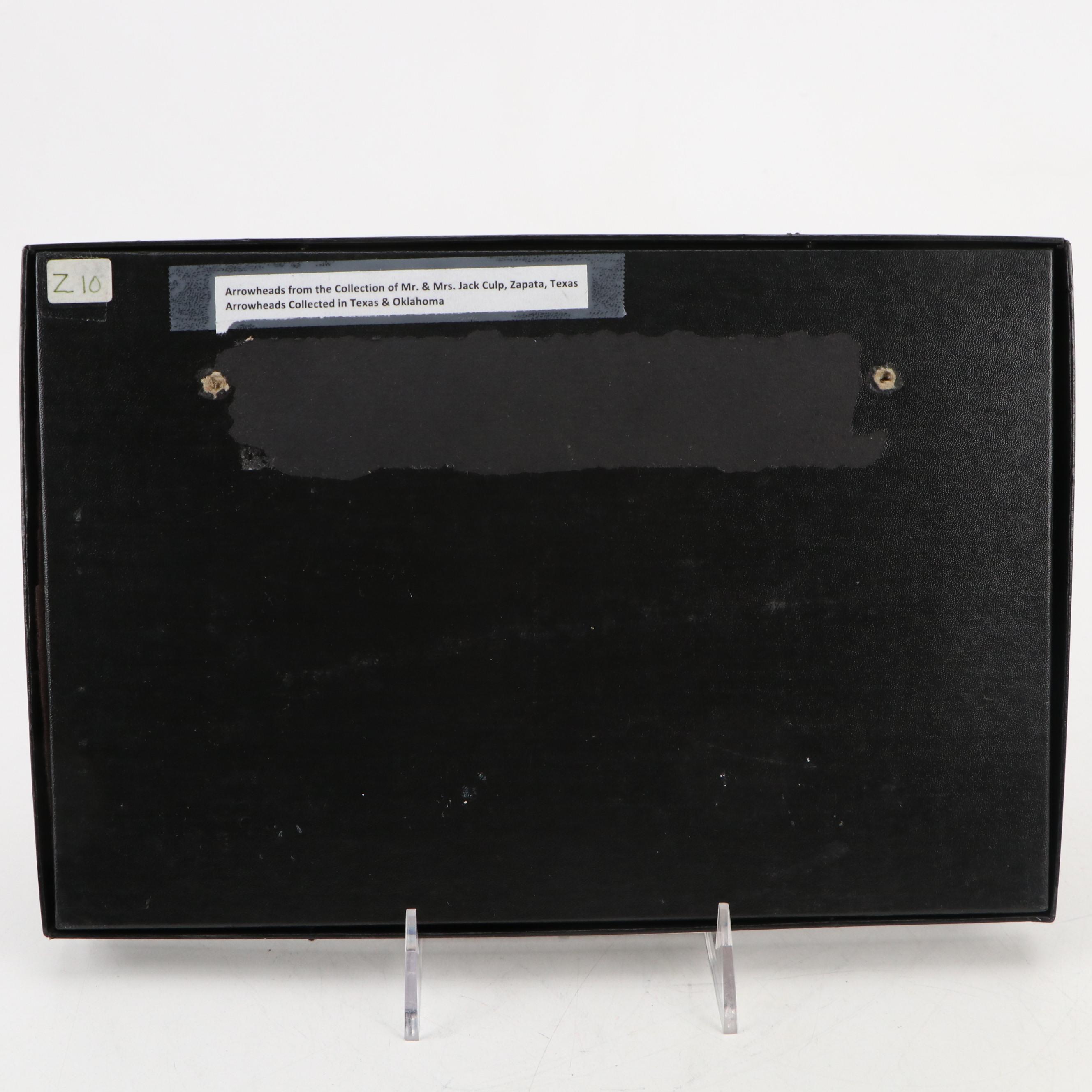 Indigenous Knapped Flint, Chert and Other Stone Arrowheads and Points