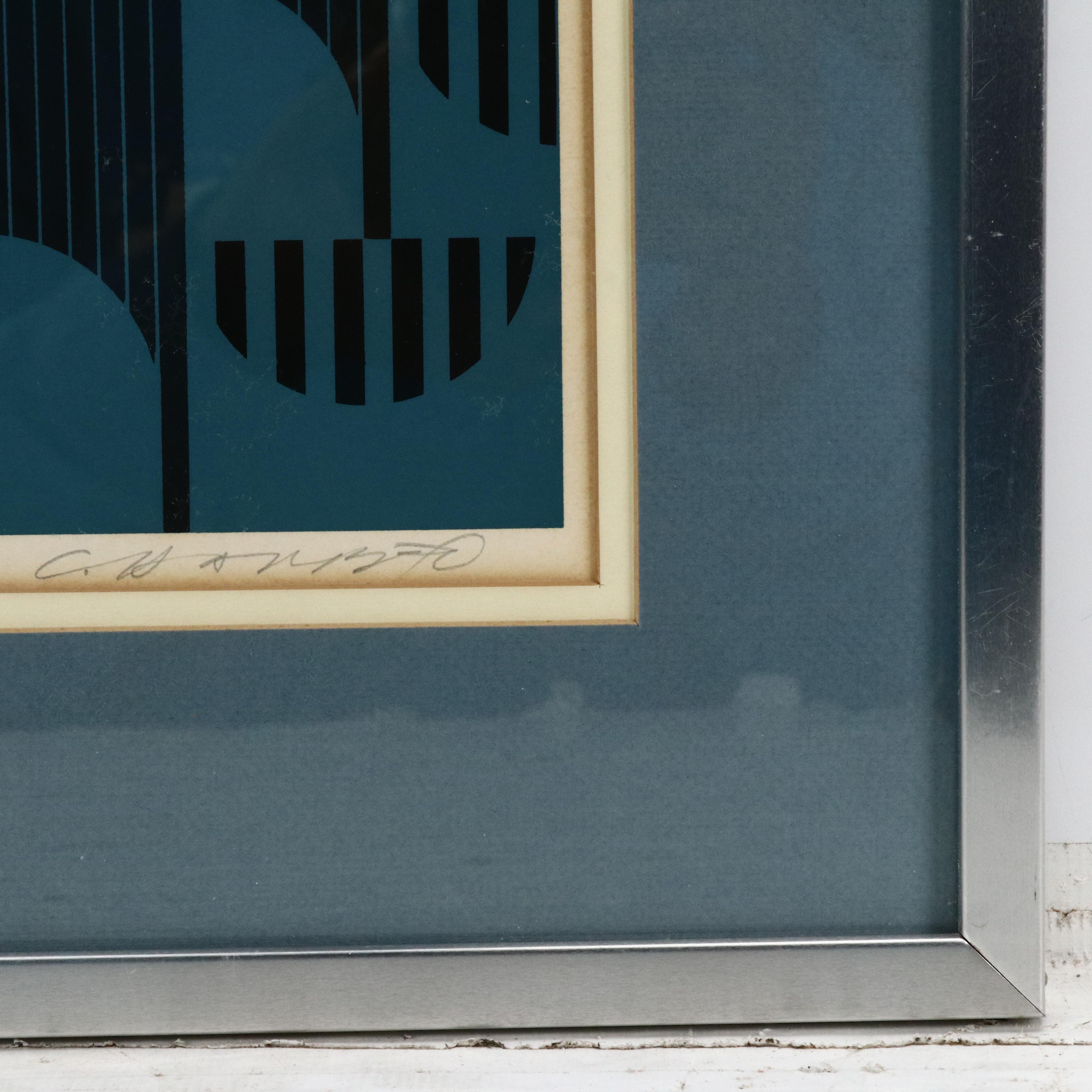 Charley Harper Serigraph "Raccpack," 1975