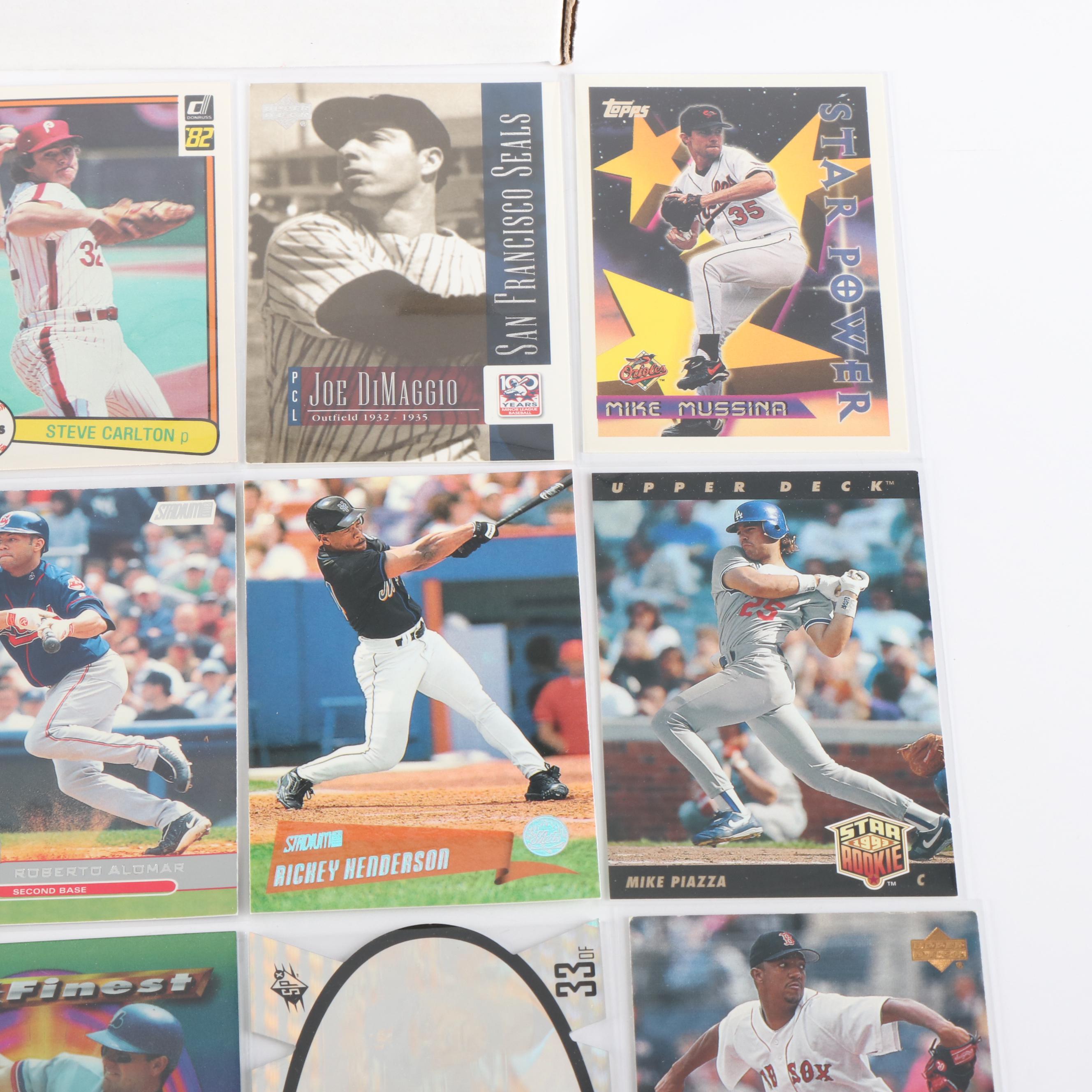 Large Baseball Card Collection, 1970s to 2020s