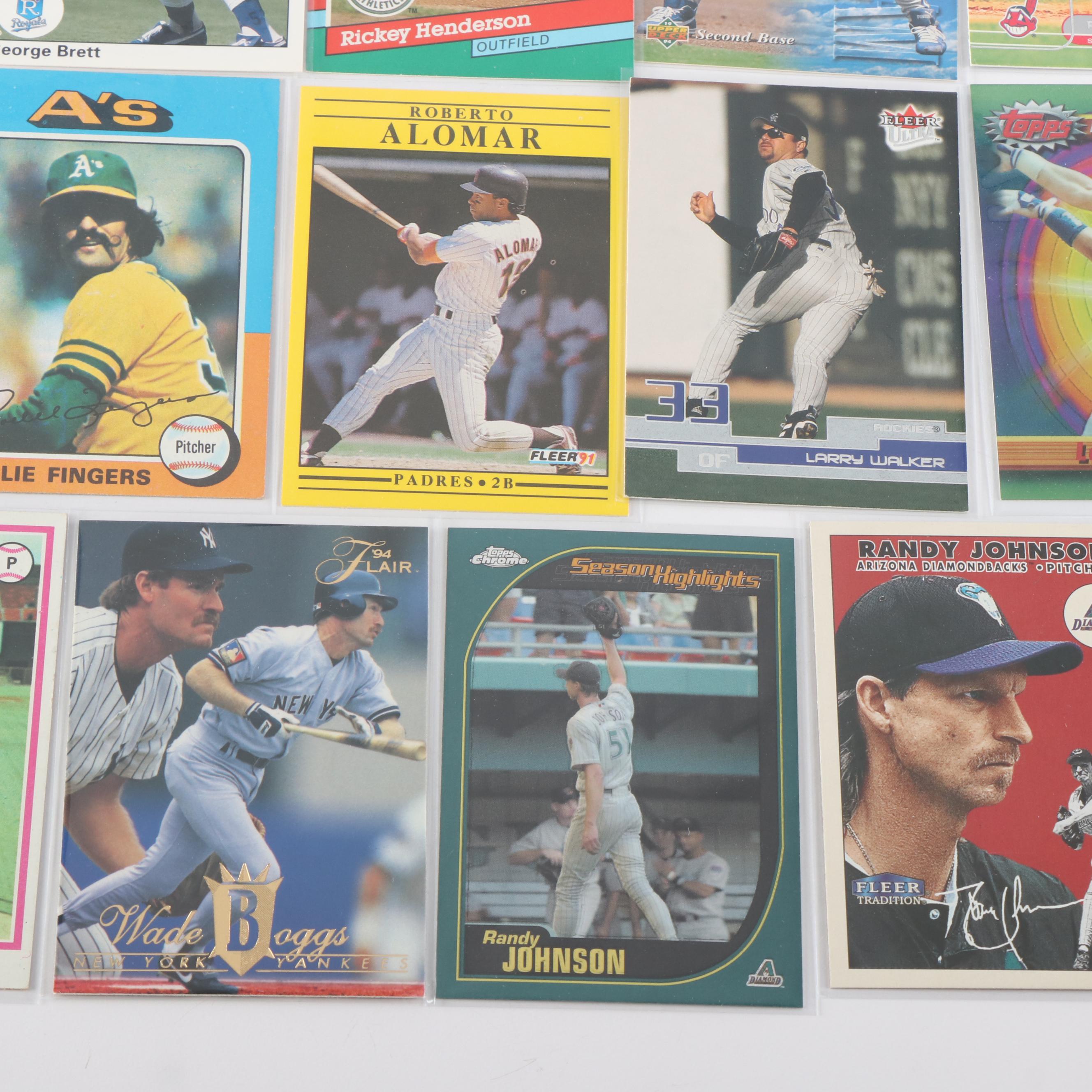 Large Baseball Card Collection, 1970s to 2020s