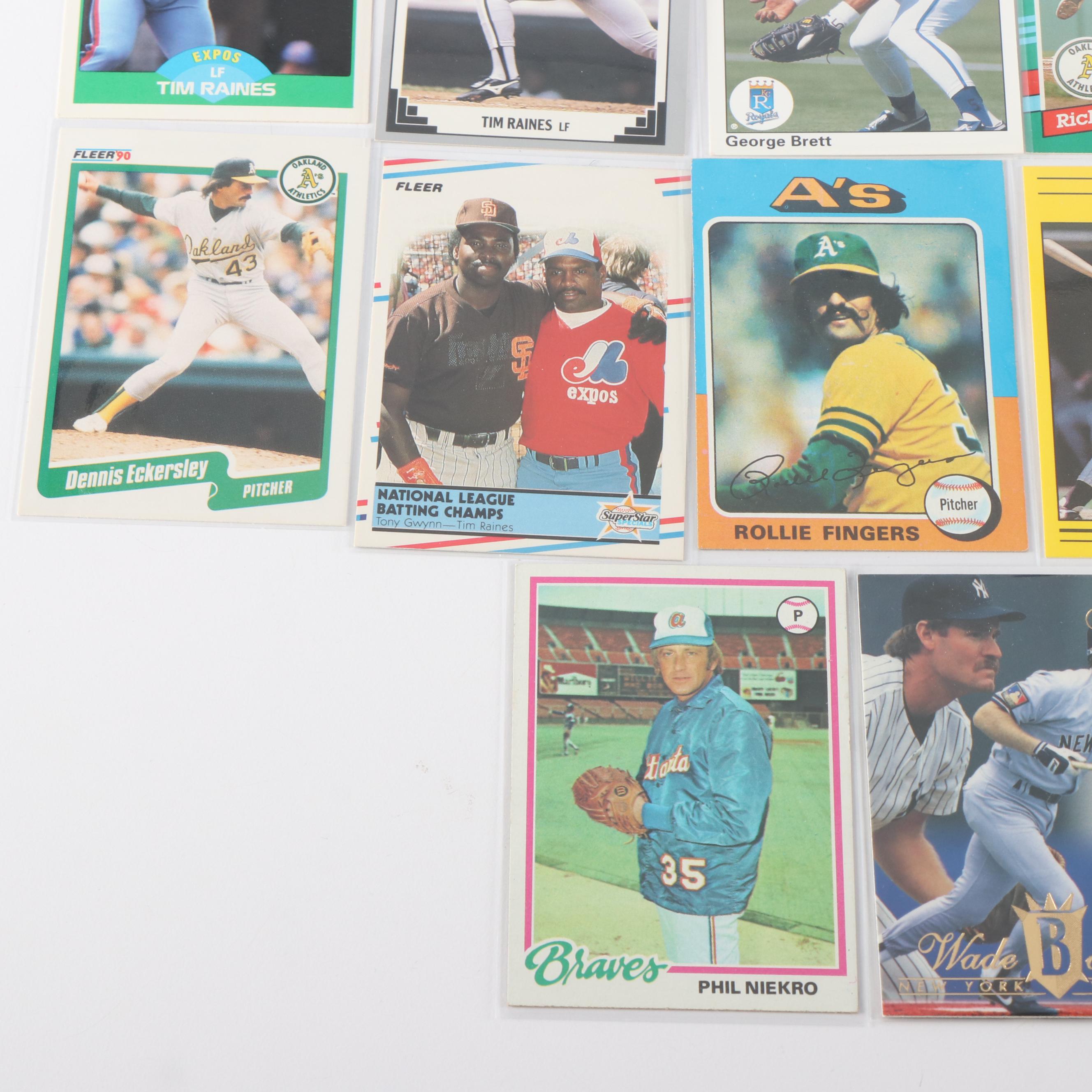 Large Baseball Card Collection, 1970s to 2020s