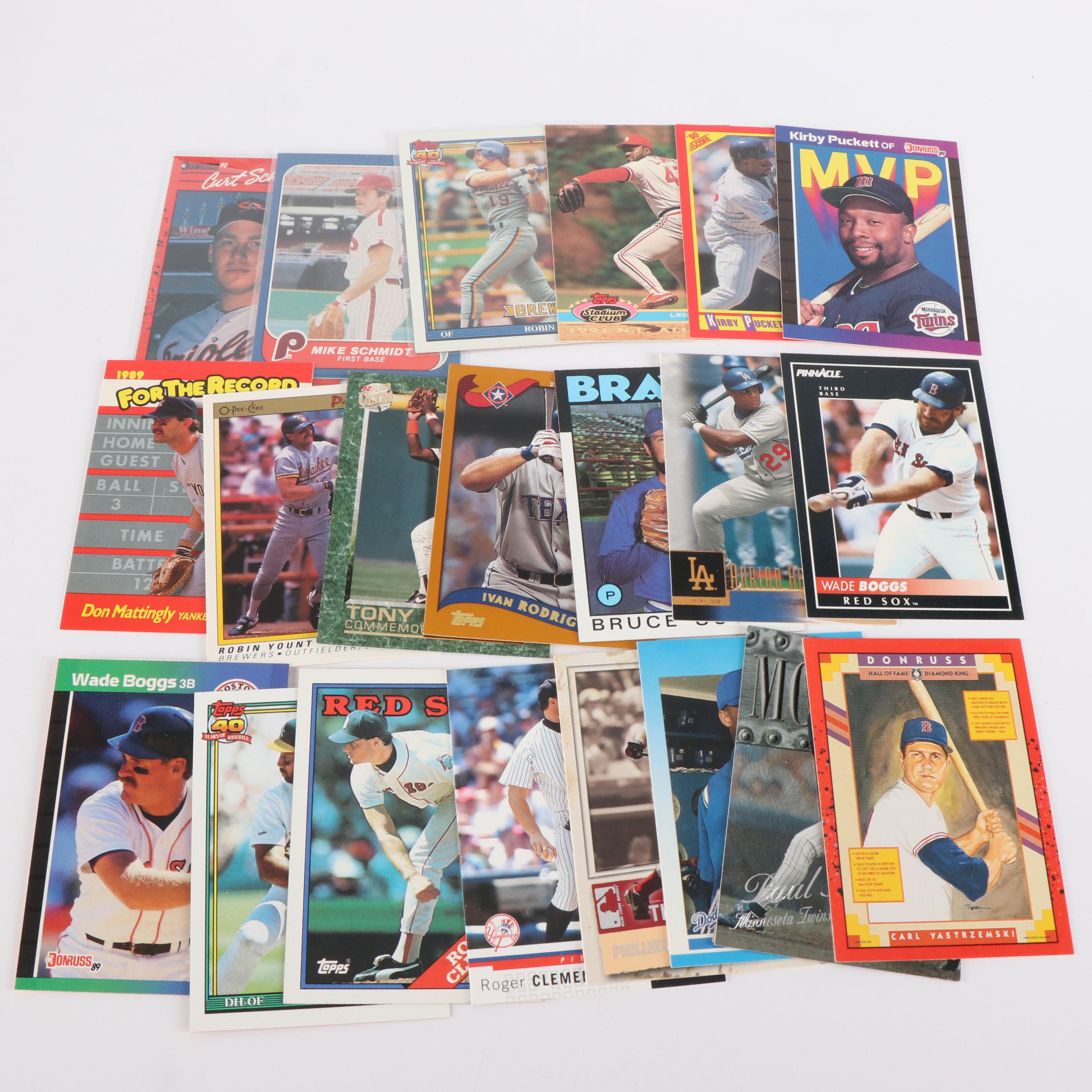 Large Baseball Card Collection, 1970s to 2020s