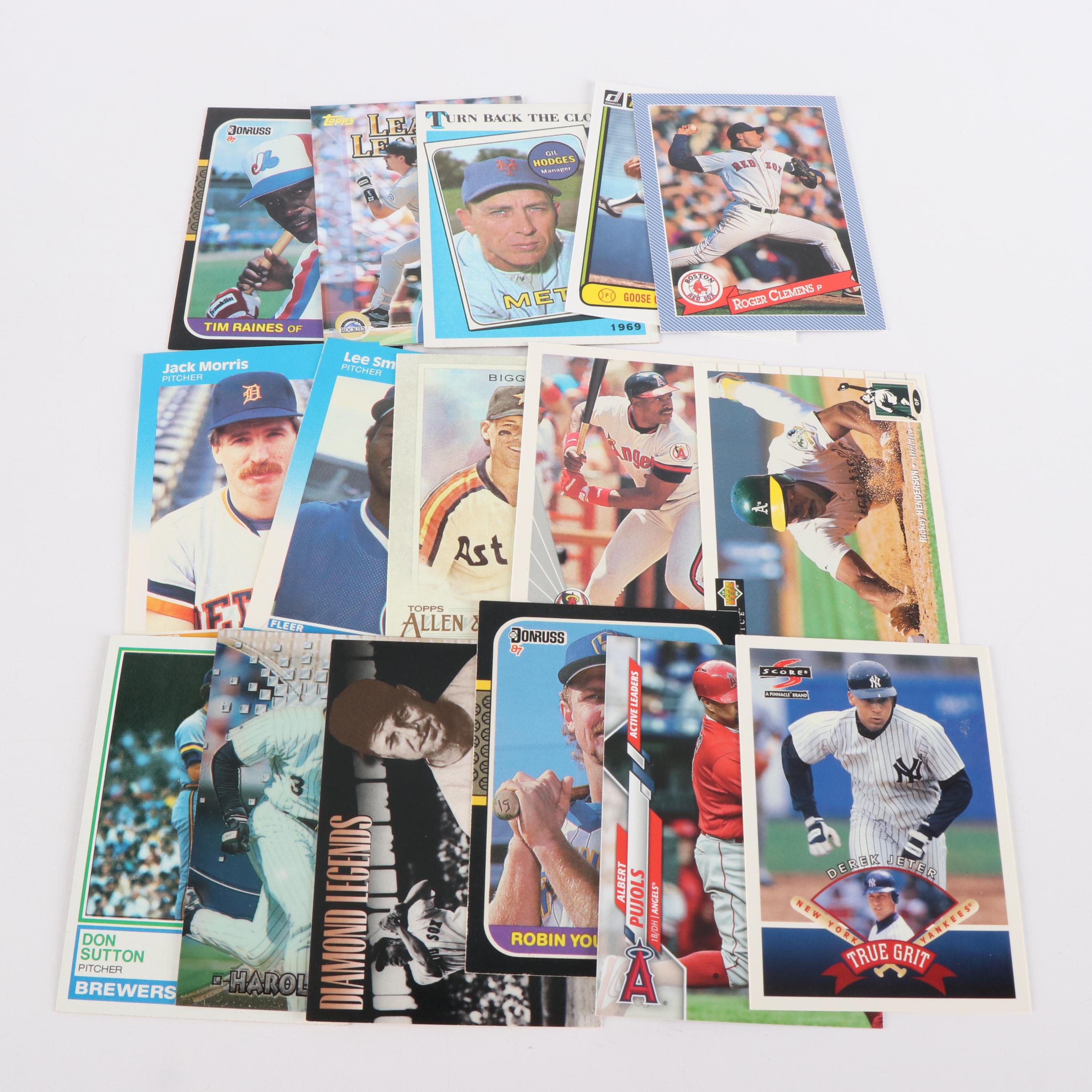 Large Baseball Card Collection, 1970s to 2020s