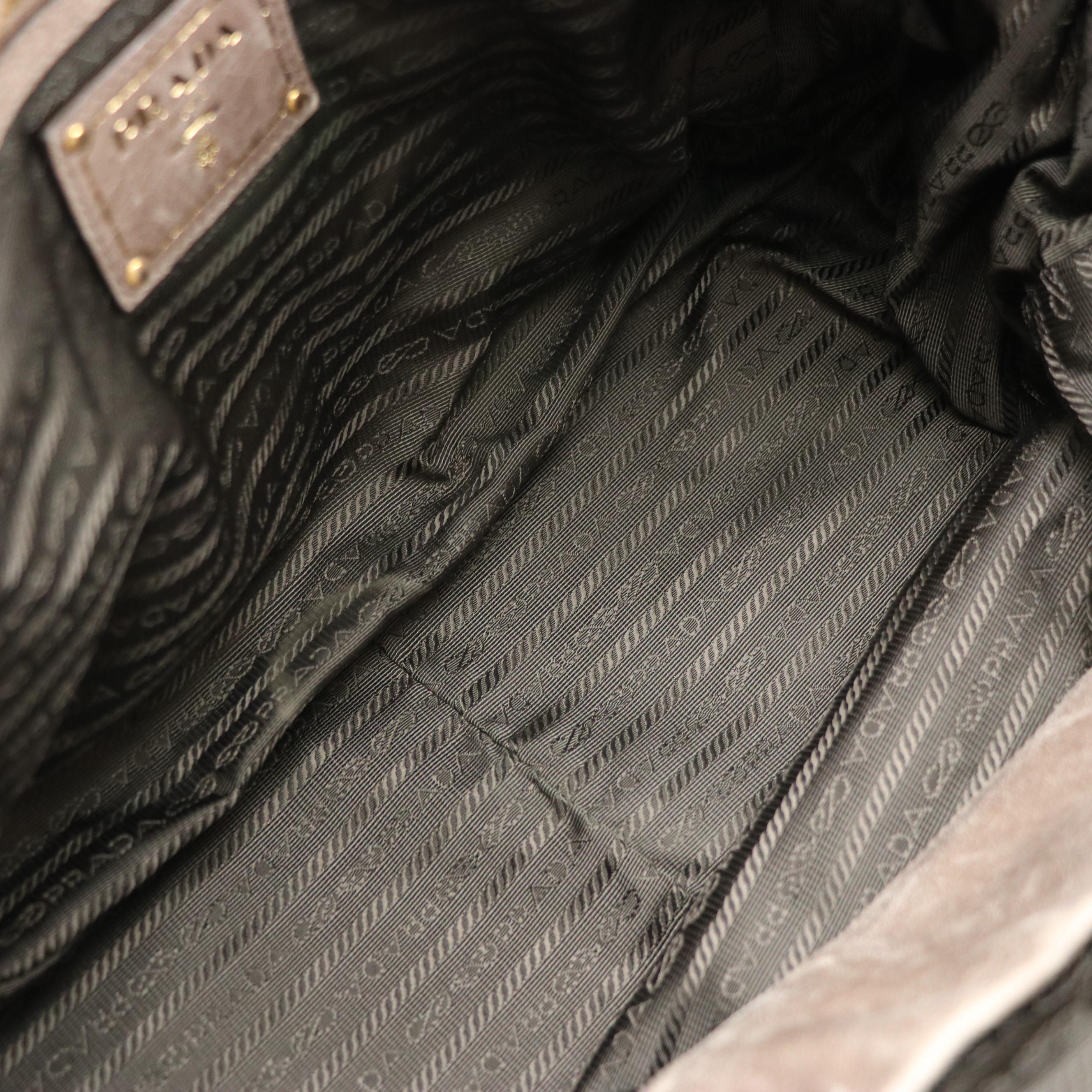 Prada Satchel in Vitello Shine Leather