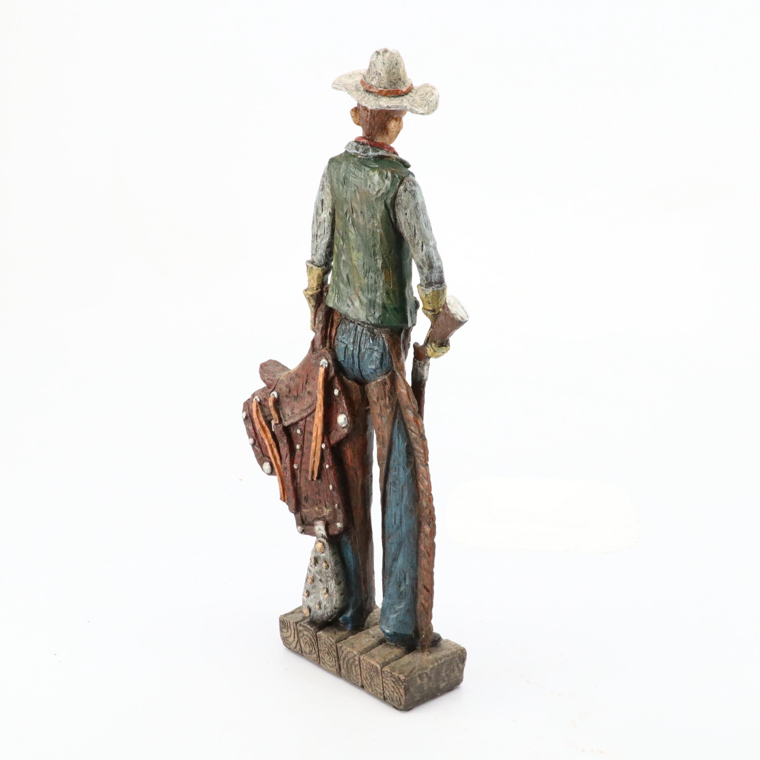 Cowboy and Horse, Bull Rider with Other Figurines and Bookends