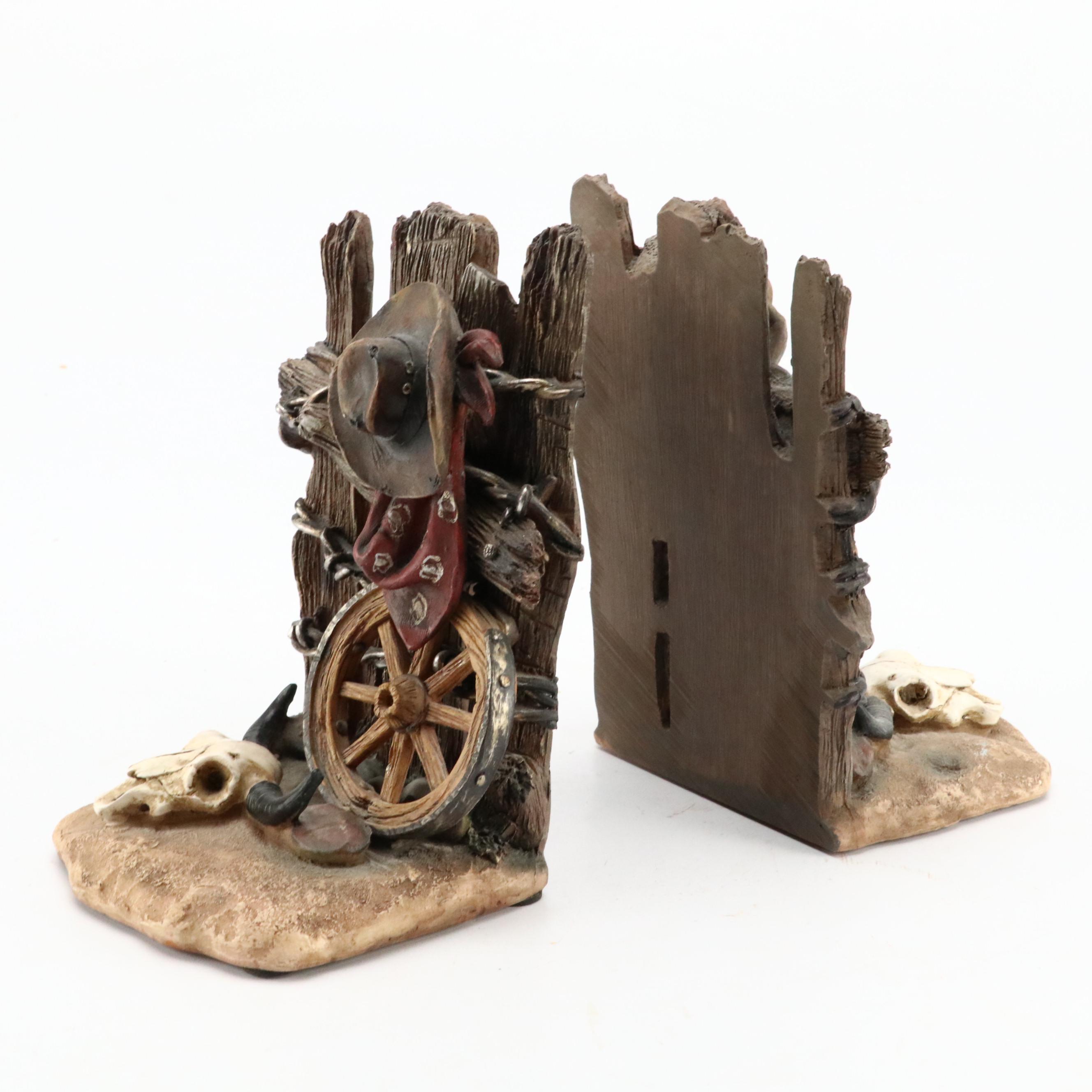 Cowboy and Horse, Bull Rider with Other Figurines and Bookends