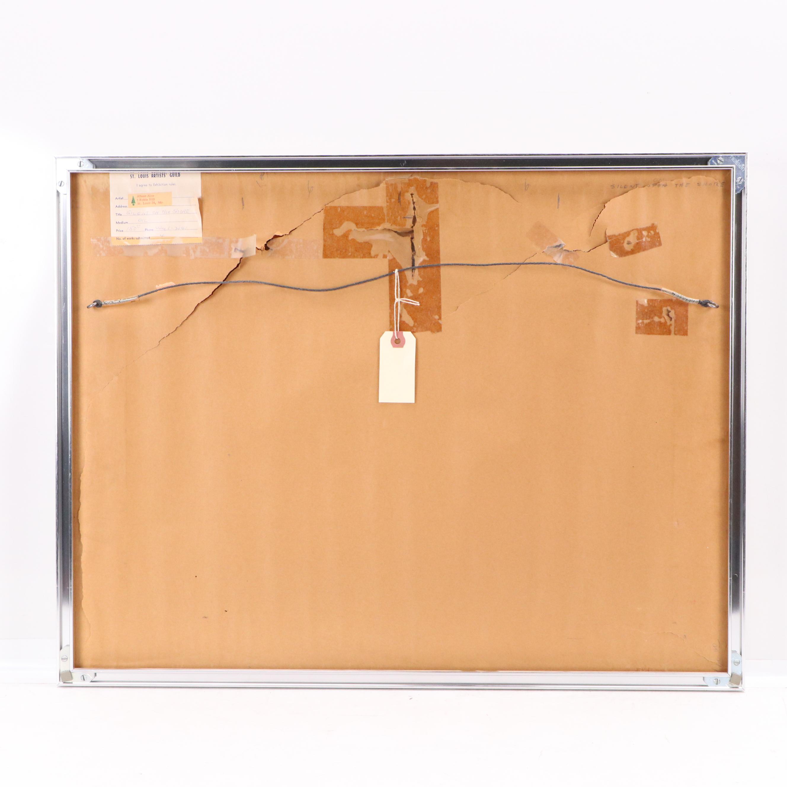 Albert Aloe Oil Painting "Silent on the Shore"