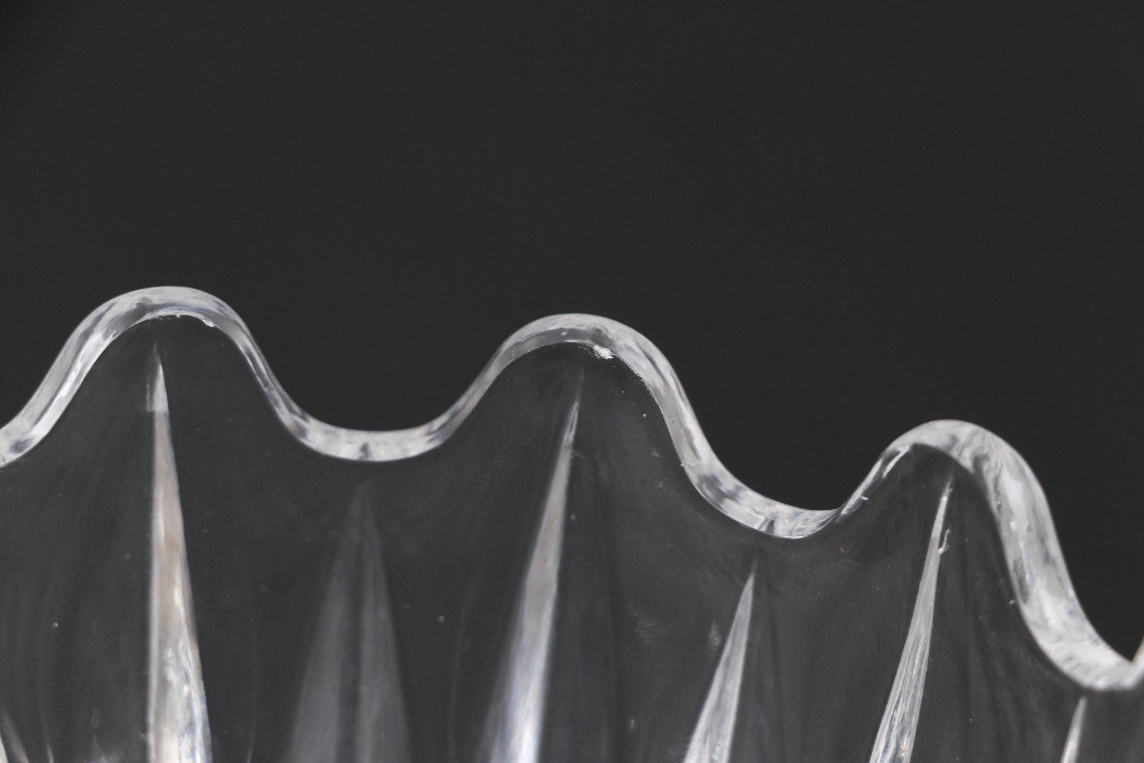 Pair of West German Crystal Bowls, Mid to Late 20th Century