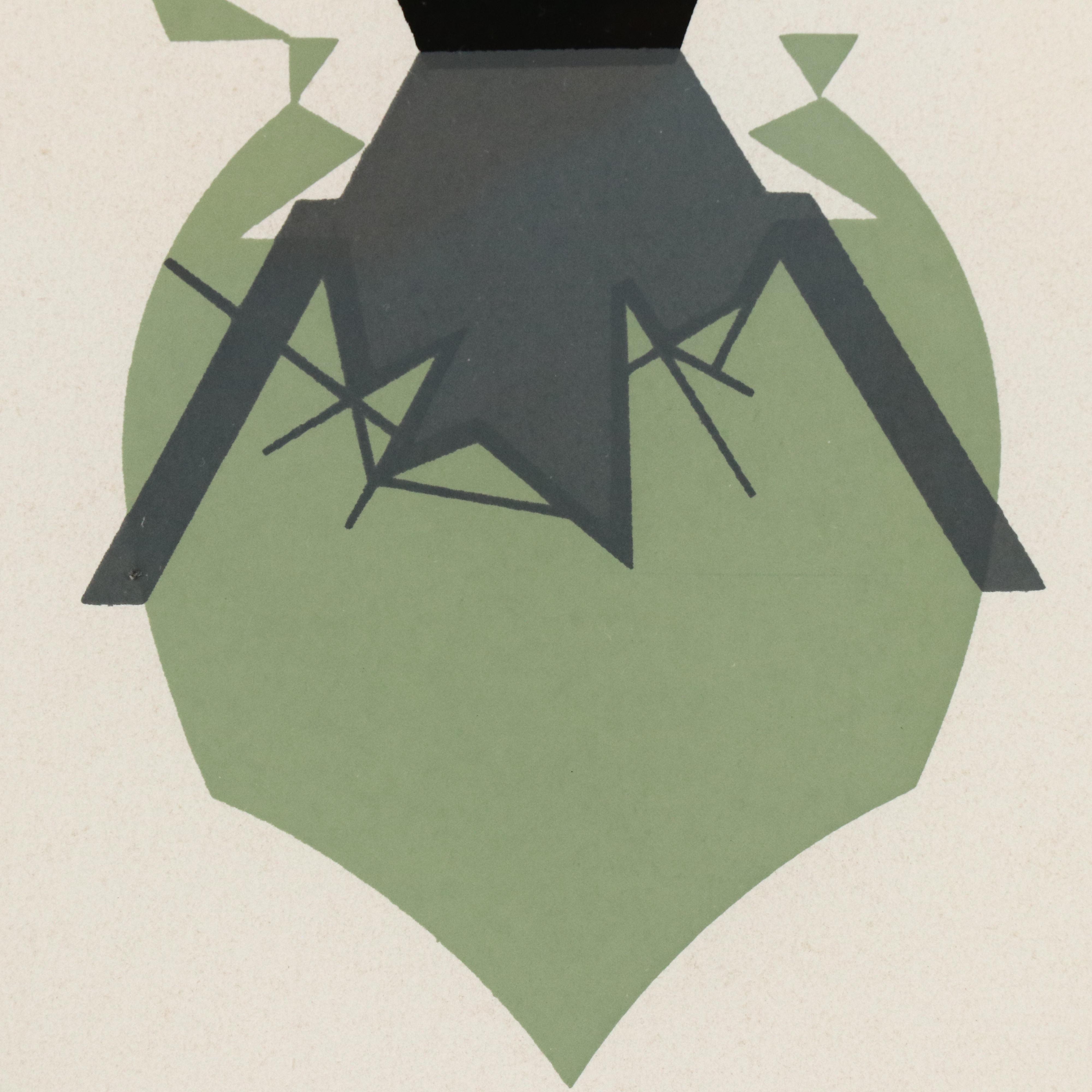 Charley Harper Serigraph "Brrrrthday"