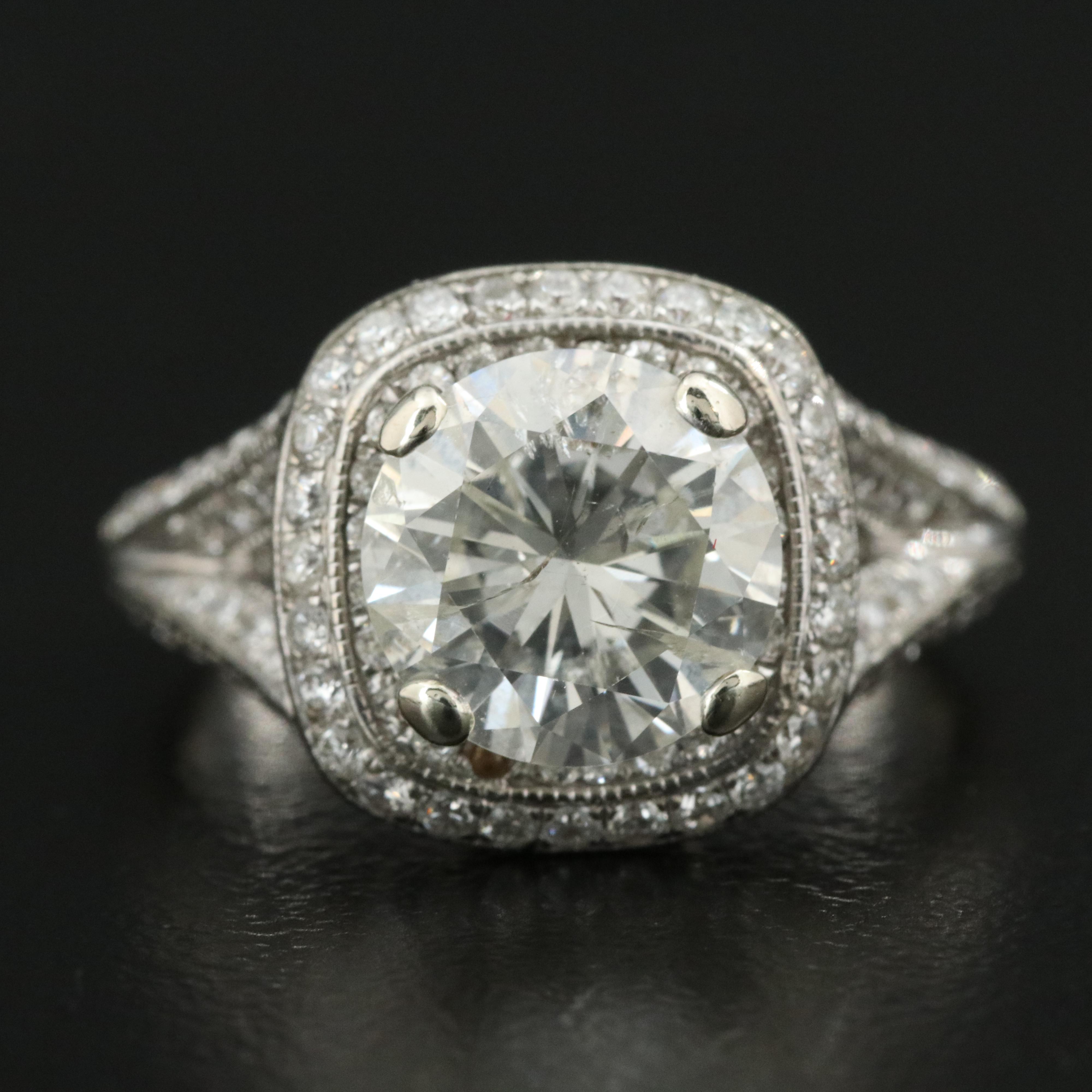 14K 3.04 CTW Diamond Ring