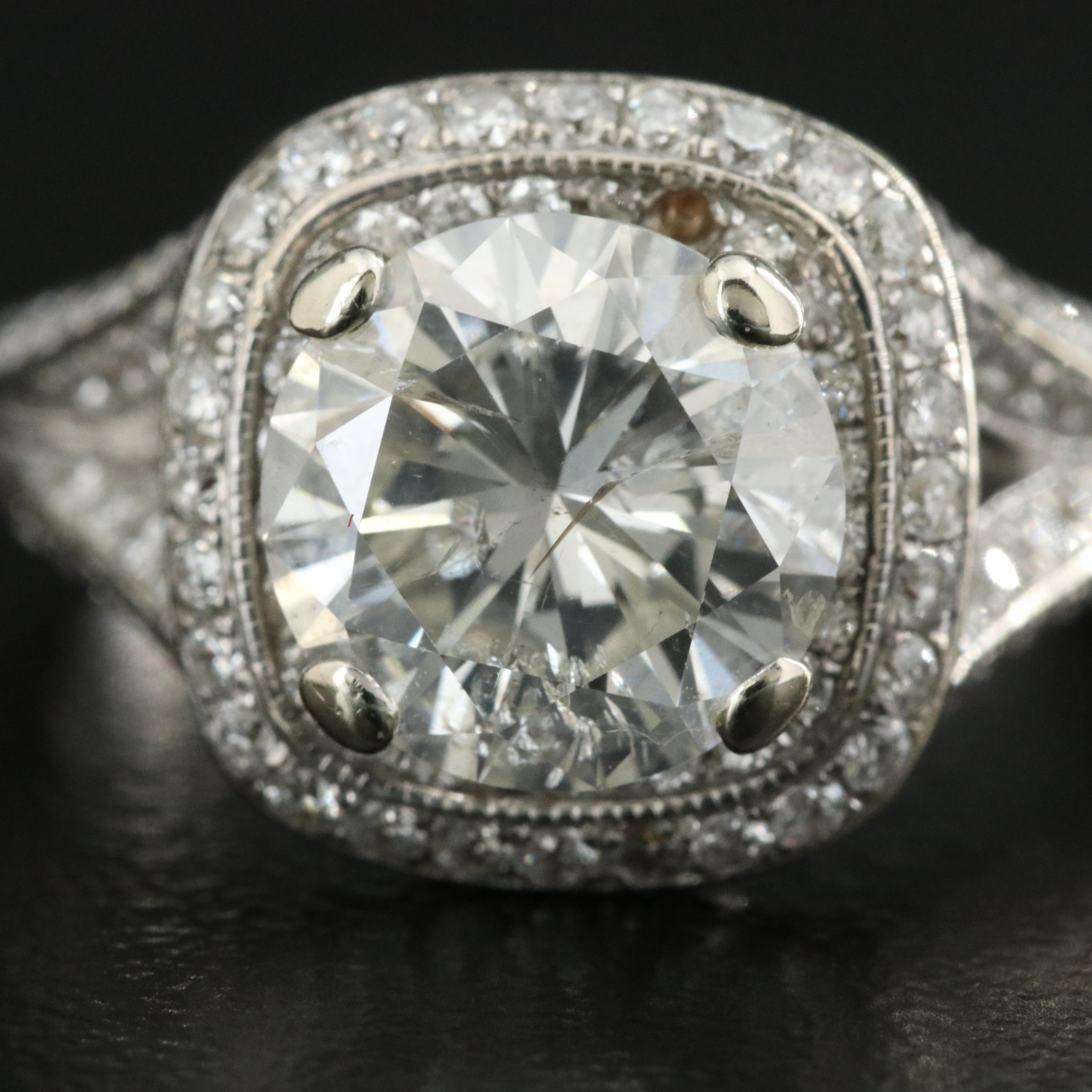 14K 3.04 CTW Diamond Ring