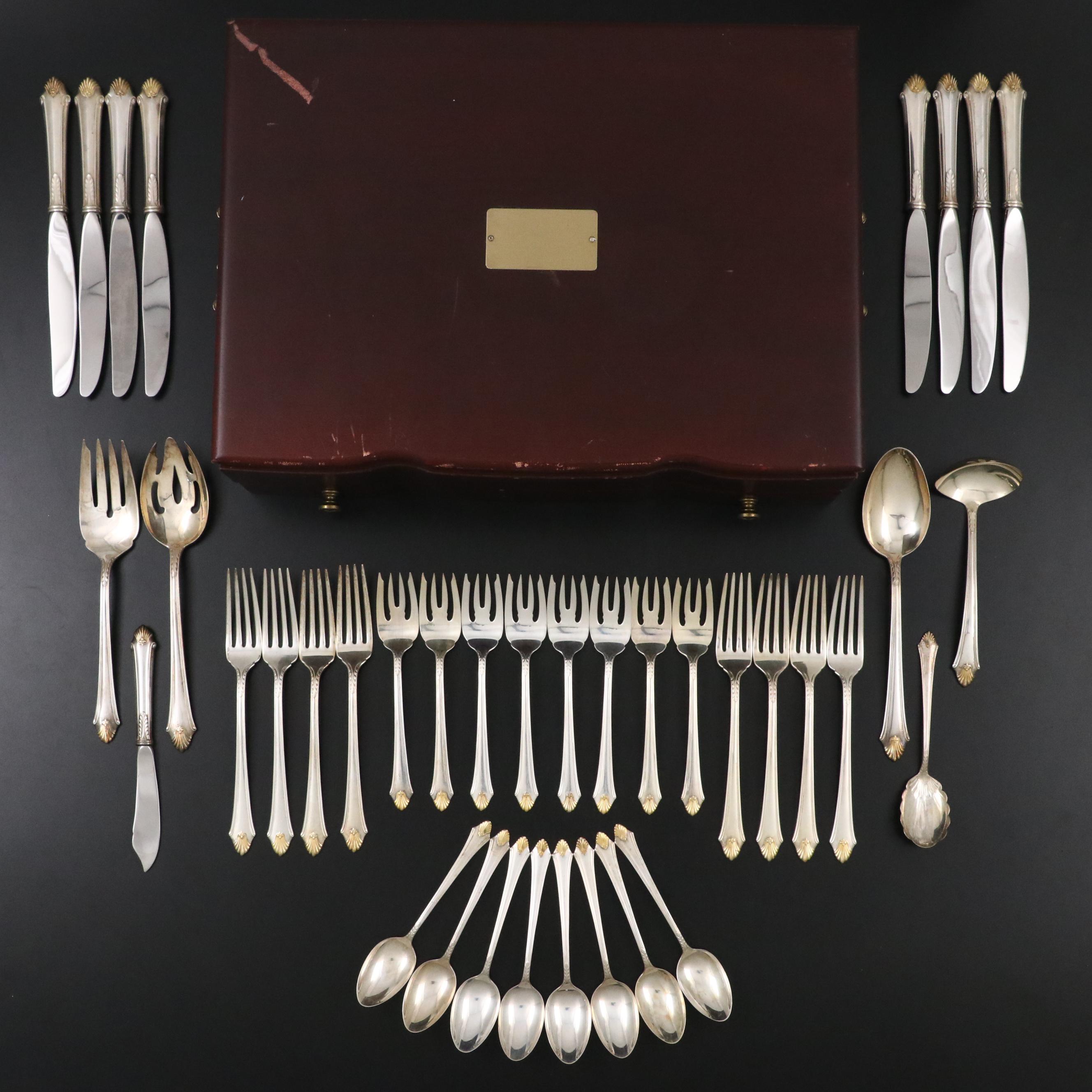 Gorham "Edgemont Gold" Sterling Flatware