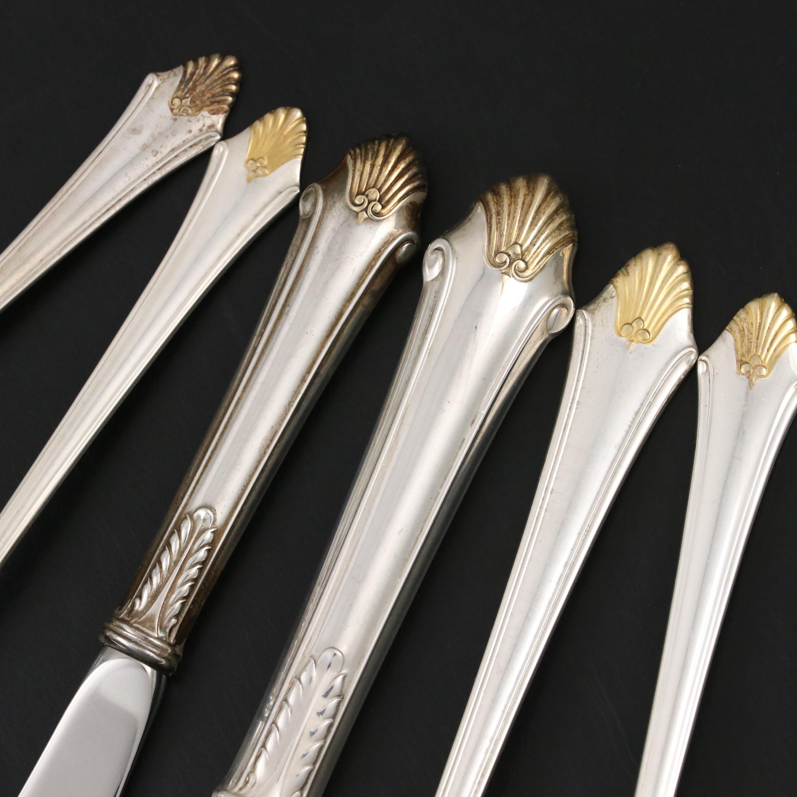 Gorham "Edgemont Gold" Sterling Flatware