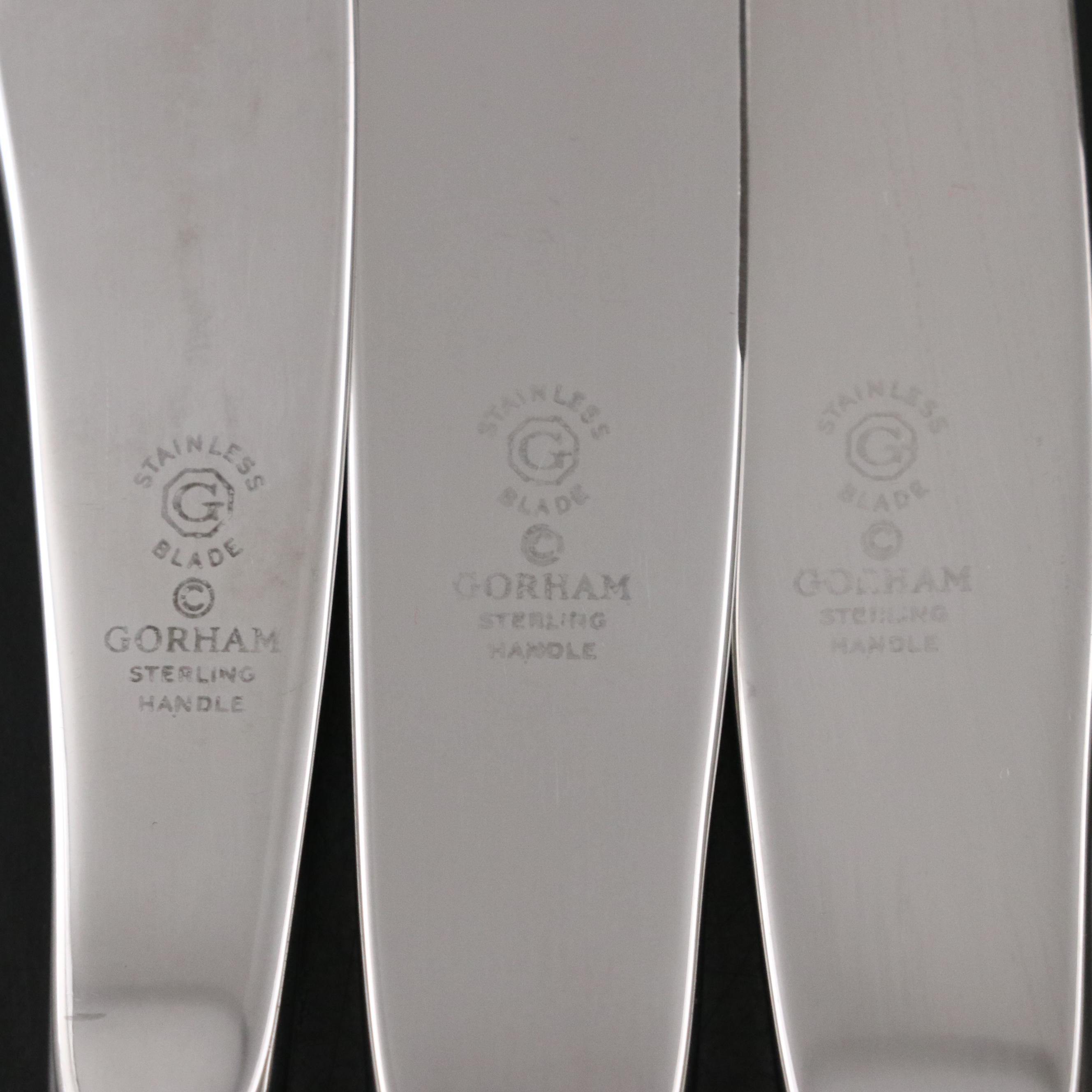 Gorham "Edgemont Gold" Sterling Flatware