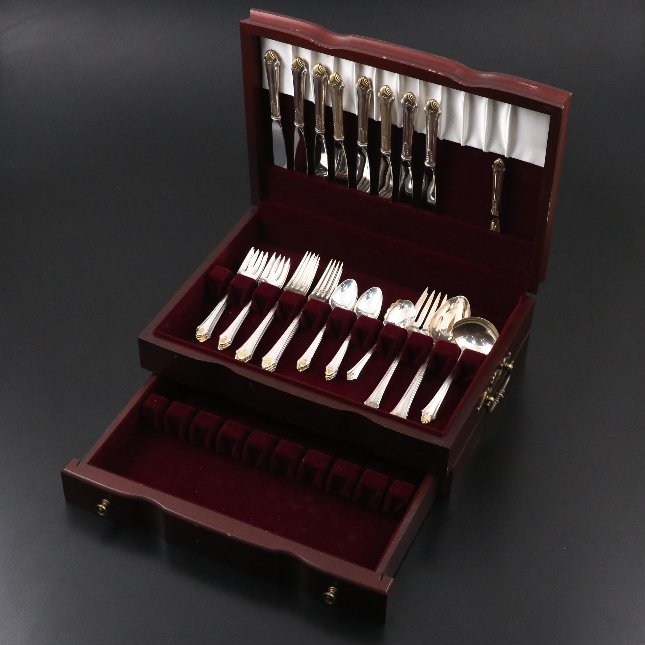 Gorham "Edgemont Gold" Sterling Flatware