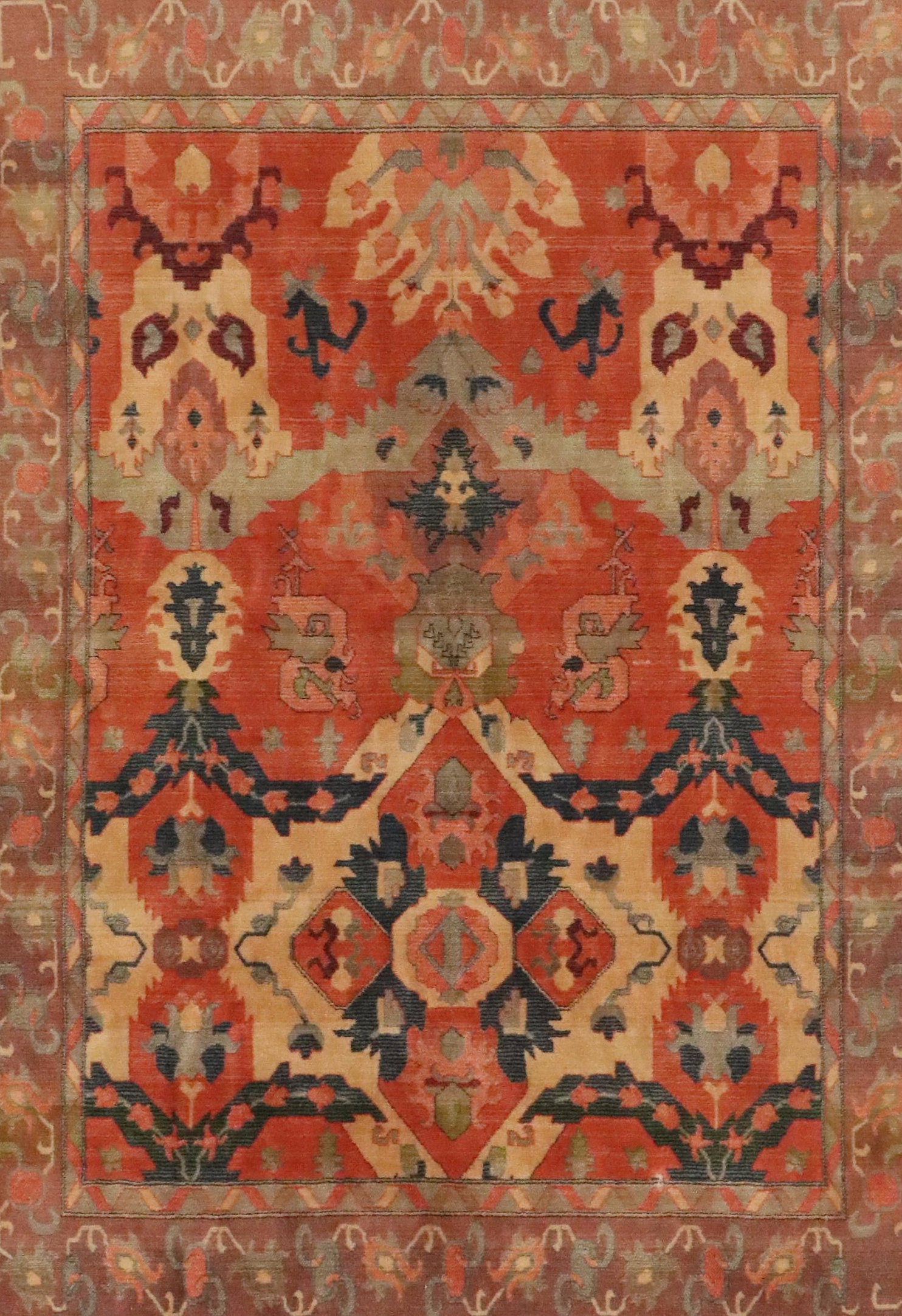 5'3 x 8'1 Machine Made Turko-Indian Style Area Rug