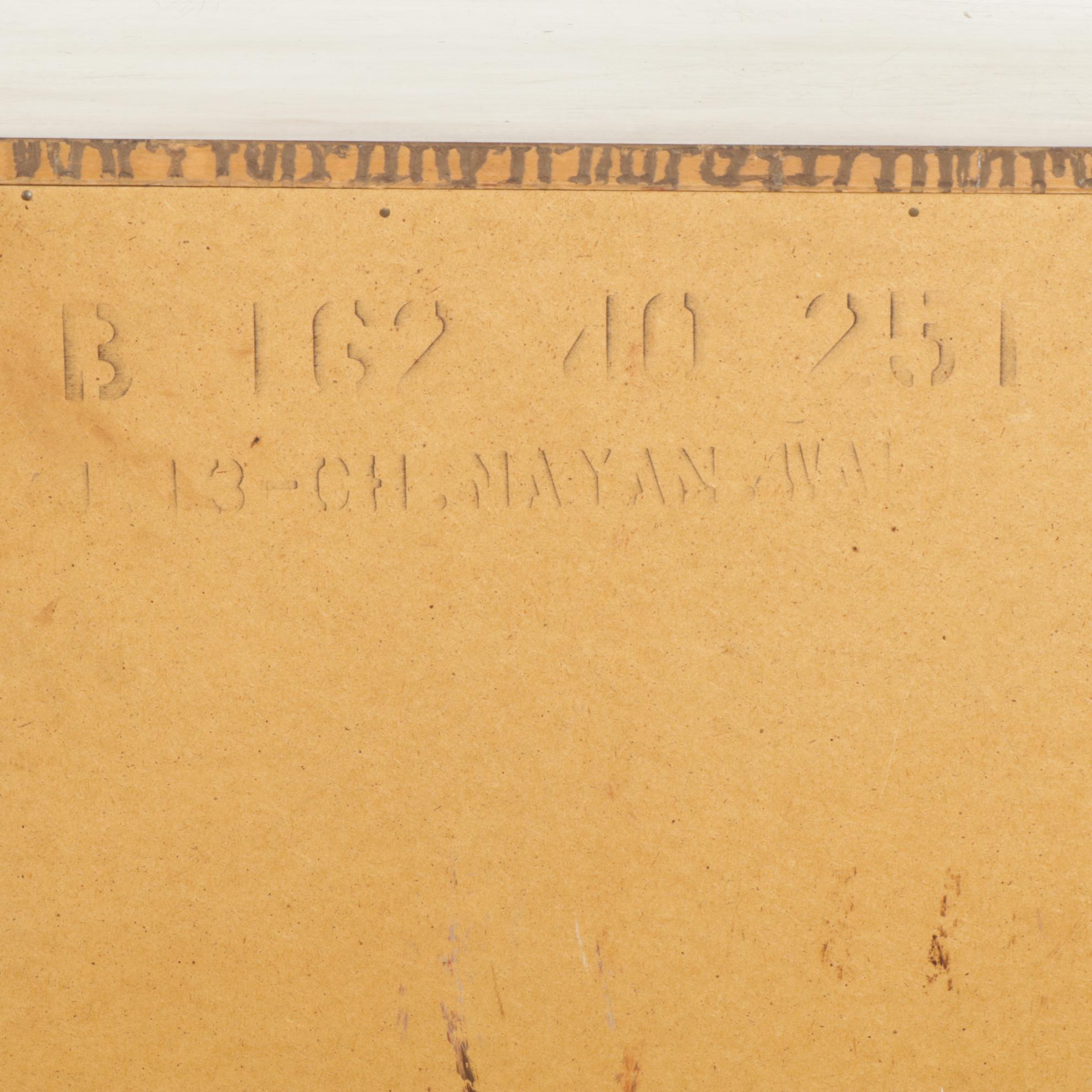 Bassett "Mayan" Mid Century Modern Walnut Chest of Drawers