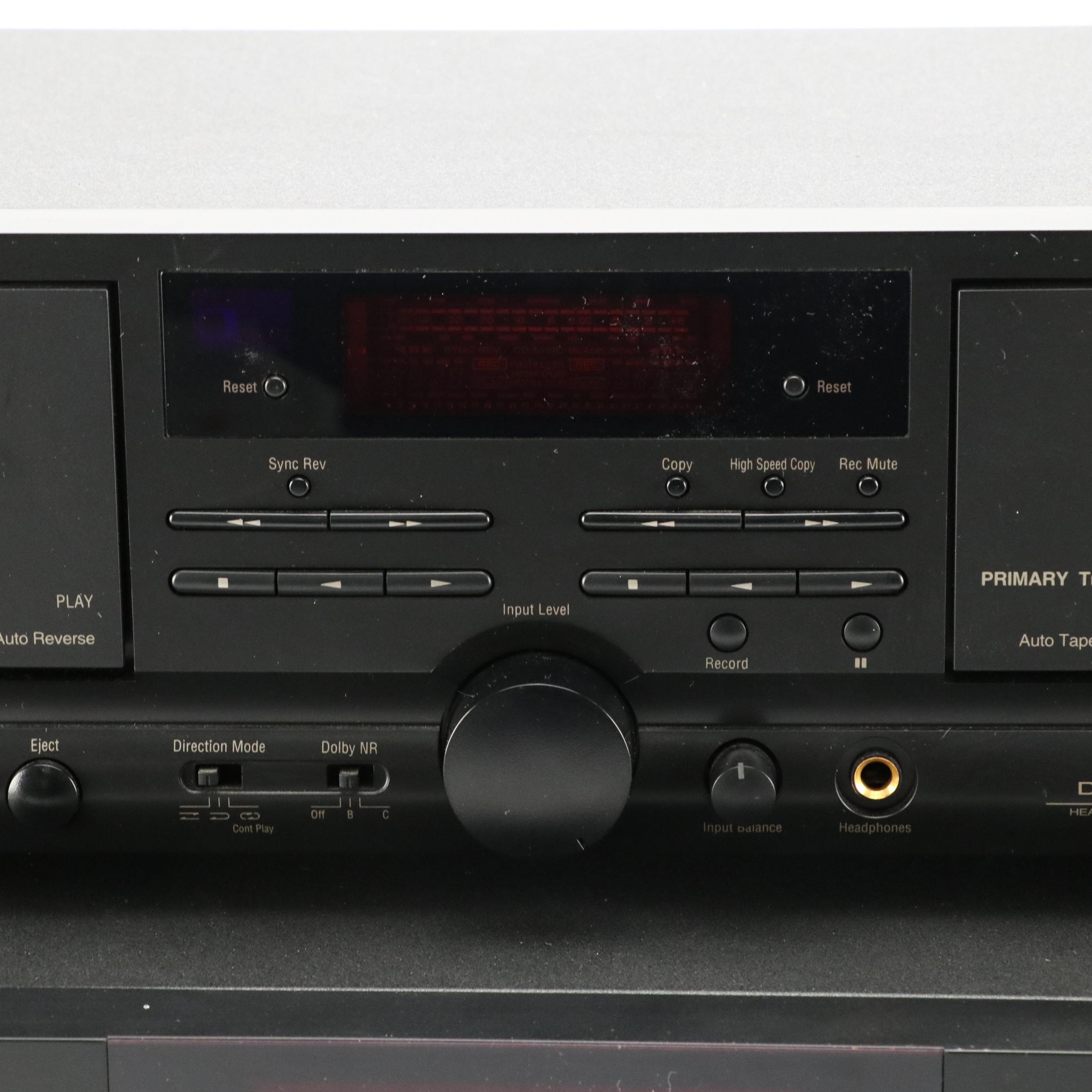 Harman Kardon DC520 Dual Cassette Deck