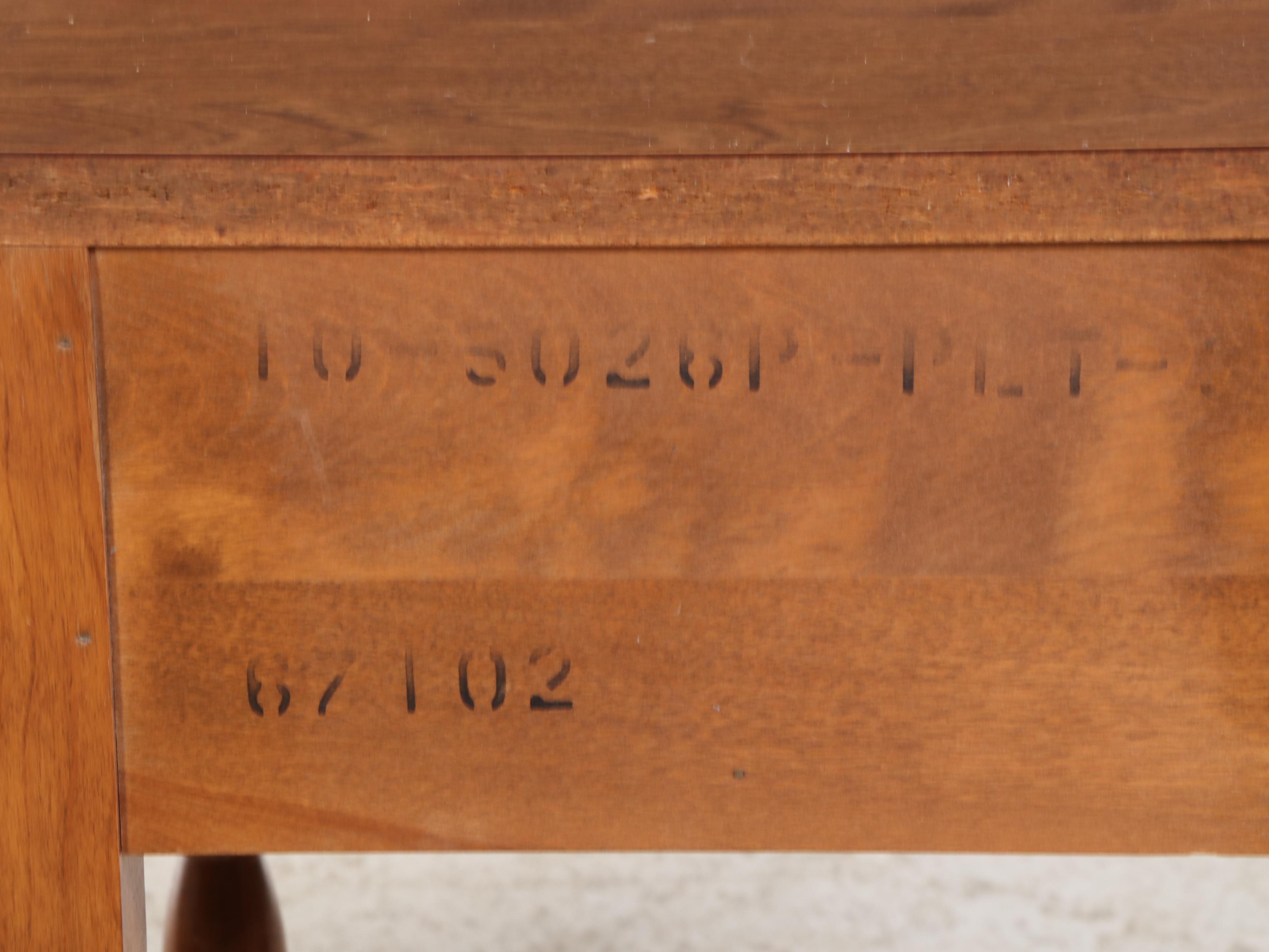 Pair of Ethan Allen "American Traditional" Maple and Birch Single-Drawer Stands