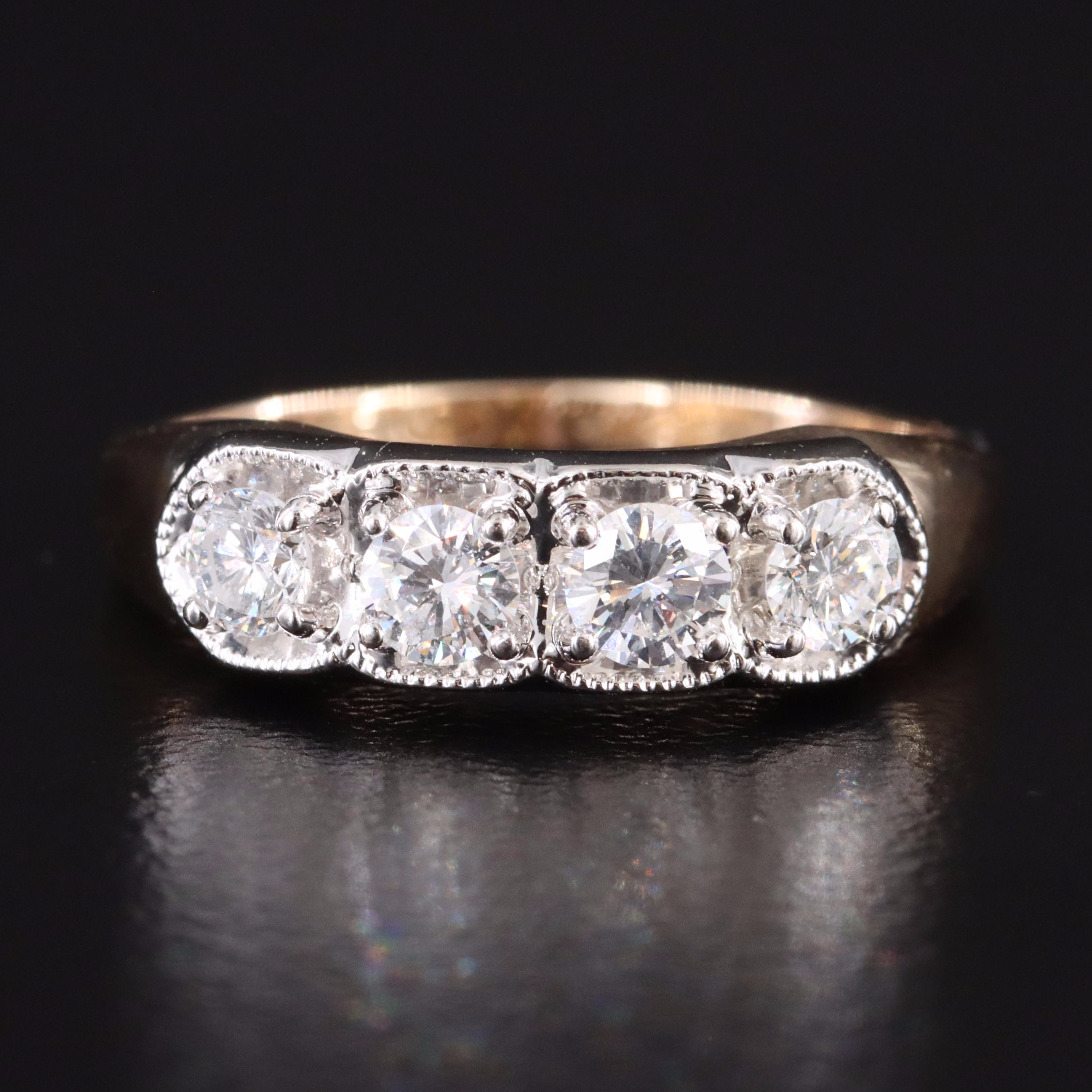 14K 0.48 CTW Diamond Ring