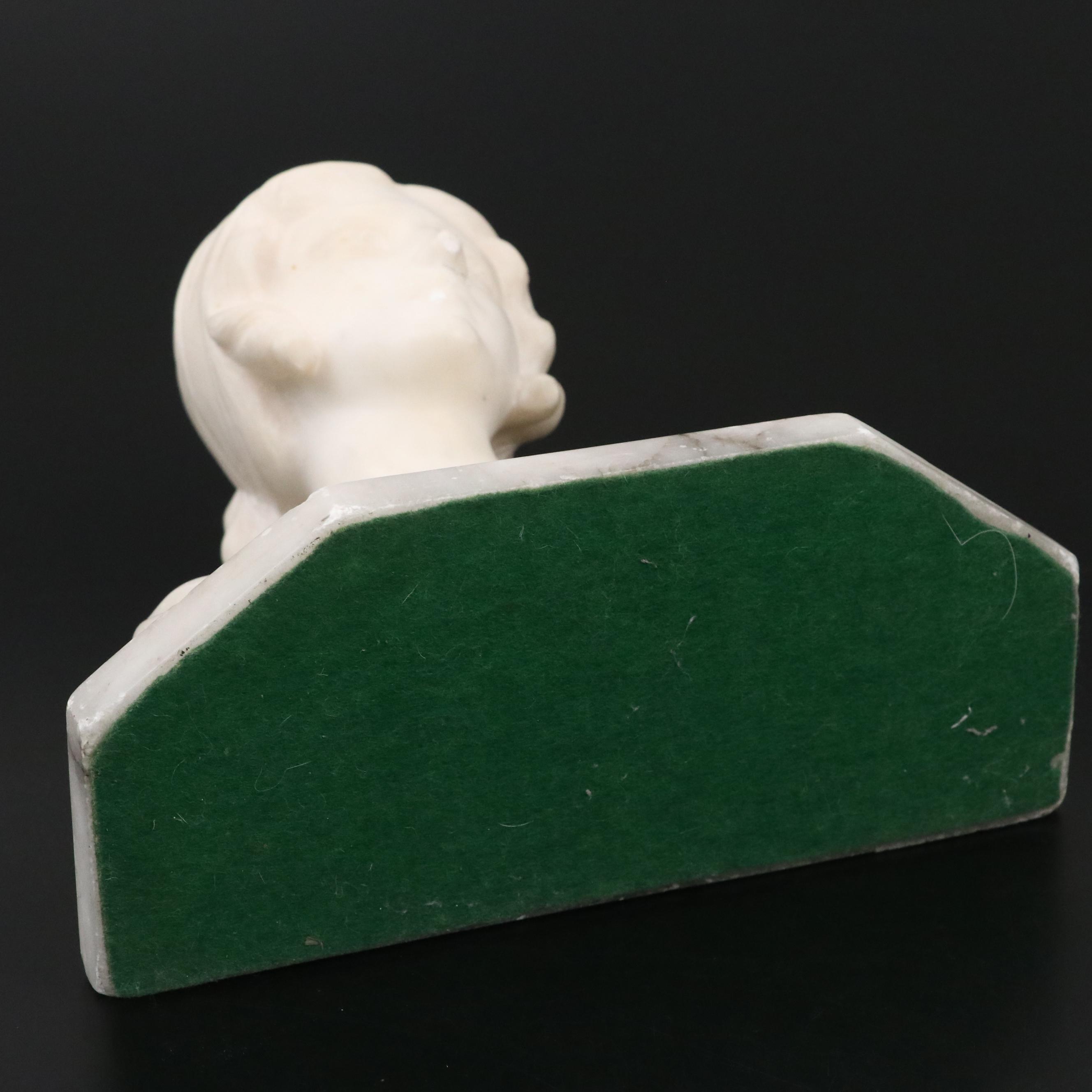 Classical Style Marble Bust of Woman