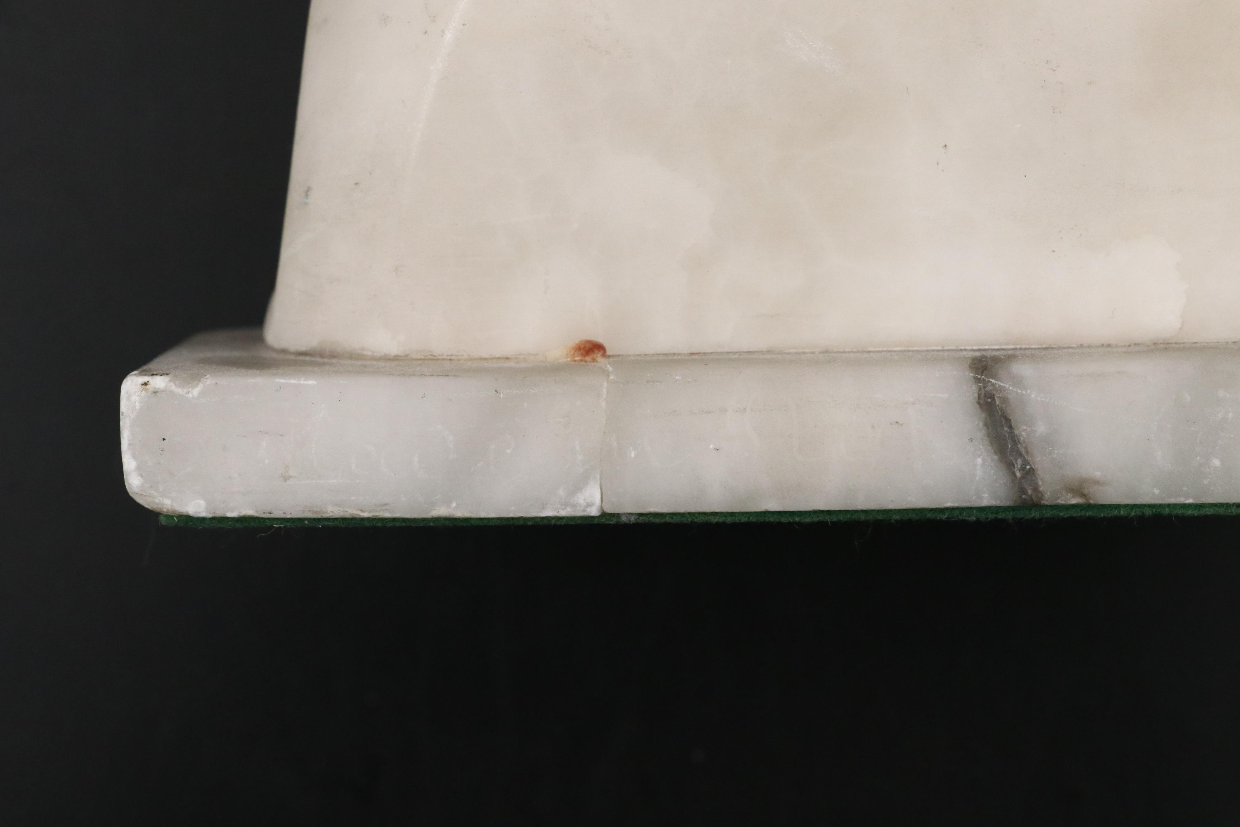 Classical Style Marble Bust of Woman