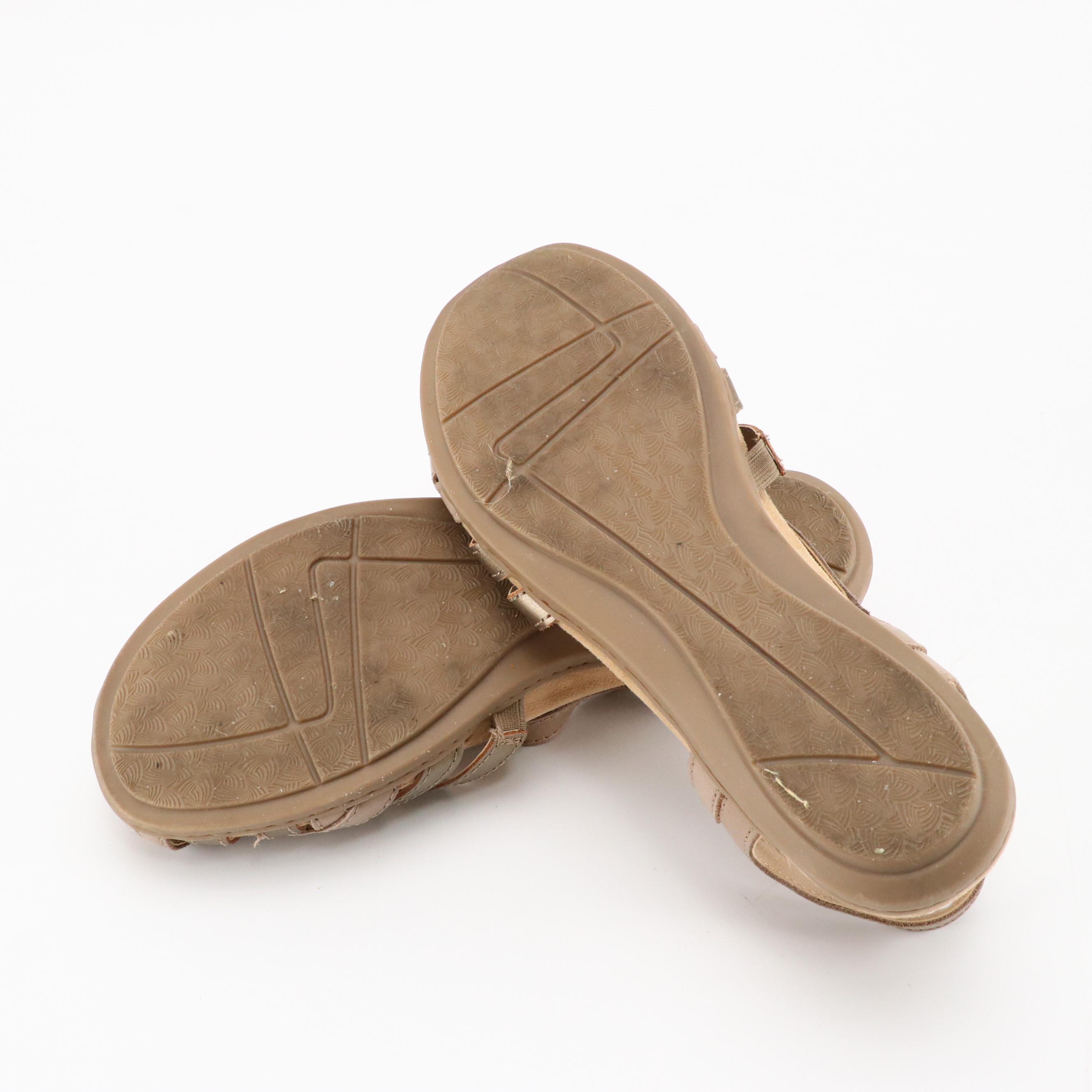 Earth Origins Strappy Sandals, Skechers Flats, Ankle Boots and Wedges in Boxes