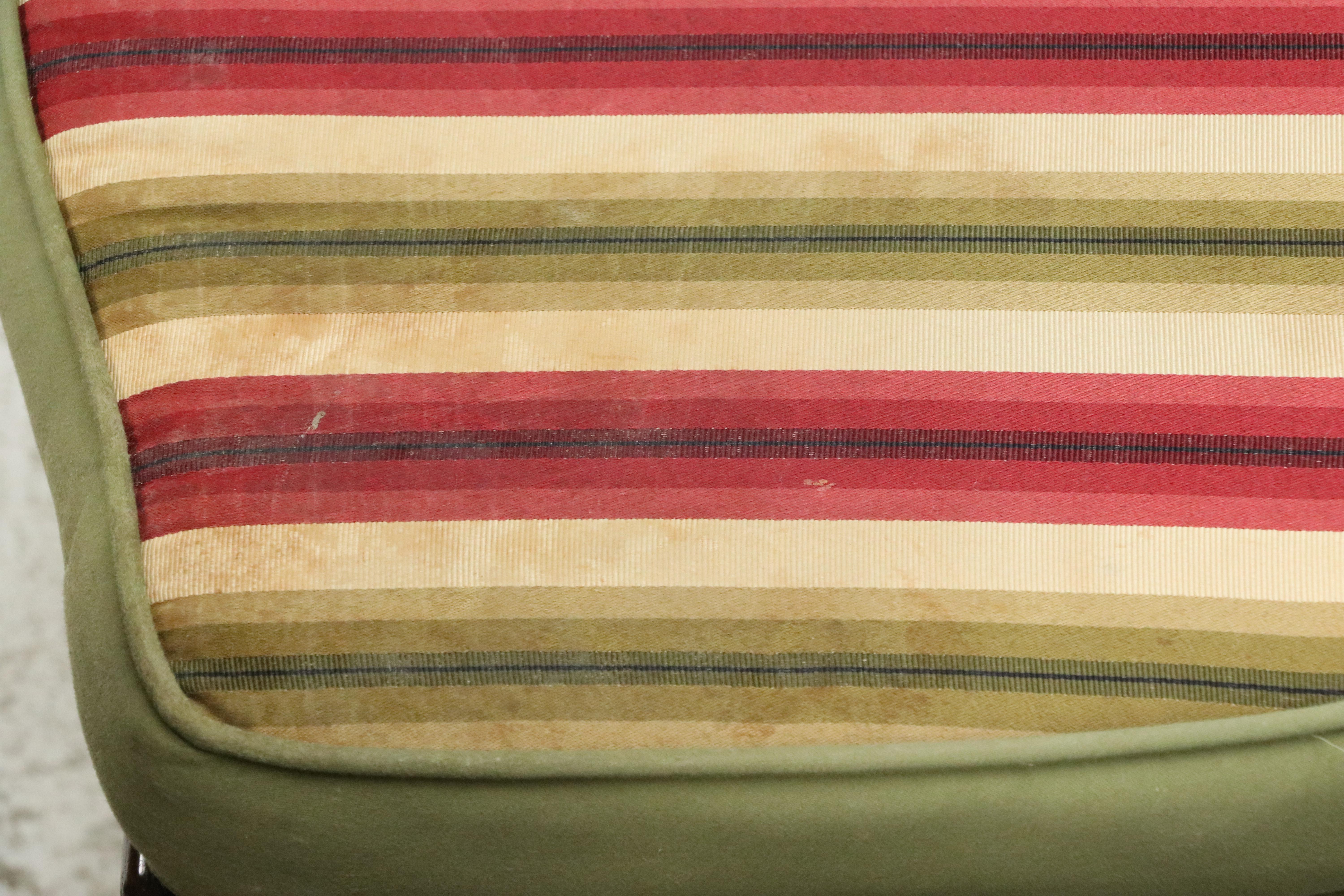 Set of Eight French Provincial Style Cane and Wood Dining Chairs