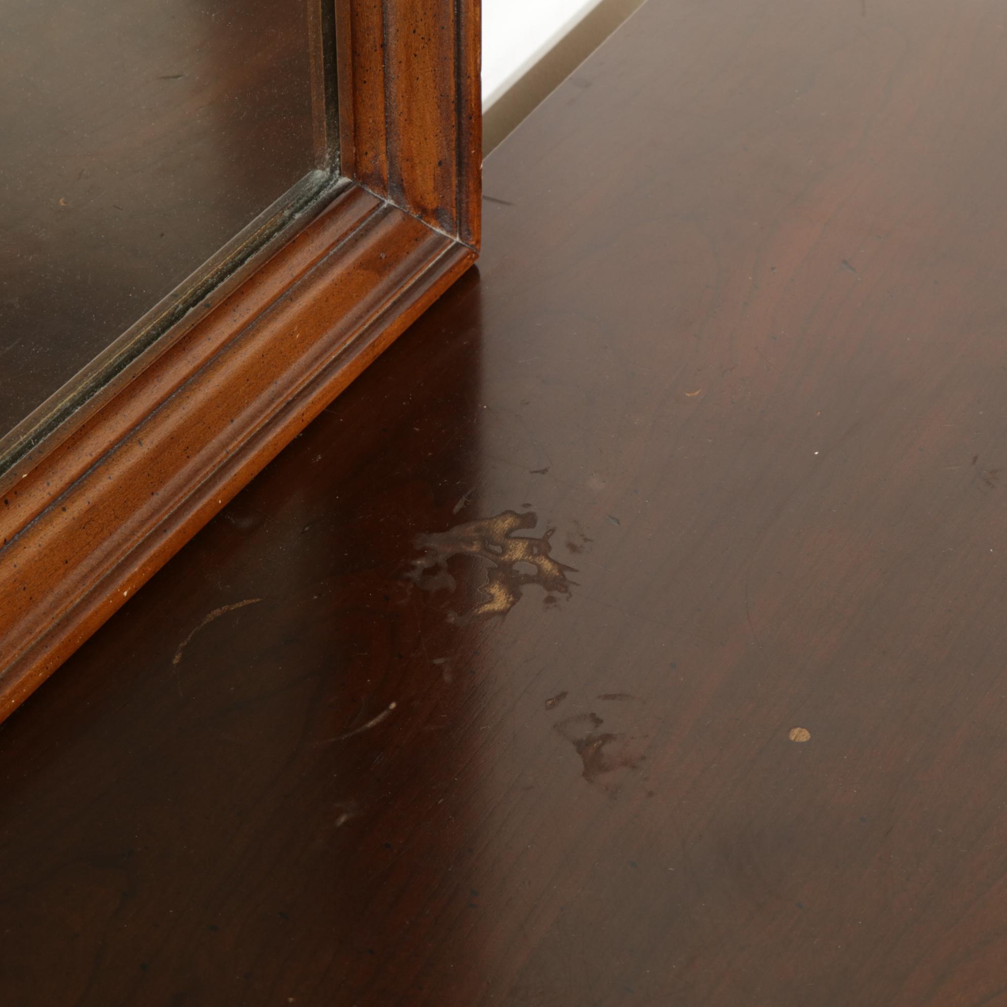 Vaughn Furniture Federal Style Cherry Dresser and Mirror