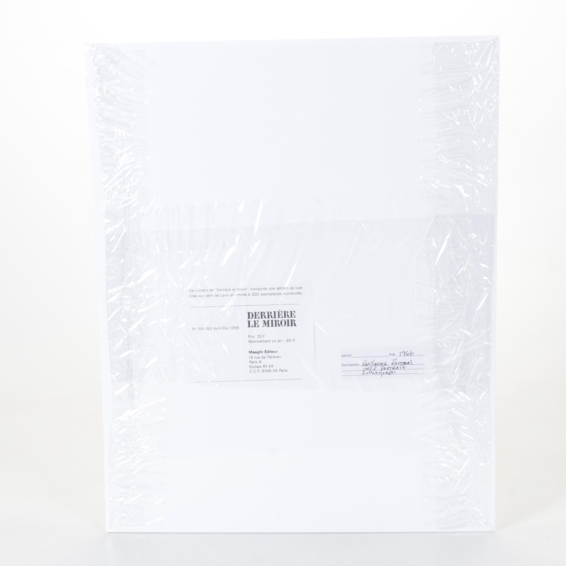 Lithograph After Ker-Xavier Roussel "Femme au Peignoir Bleu Moucheté" 1966