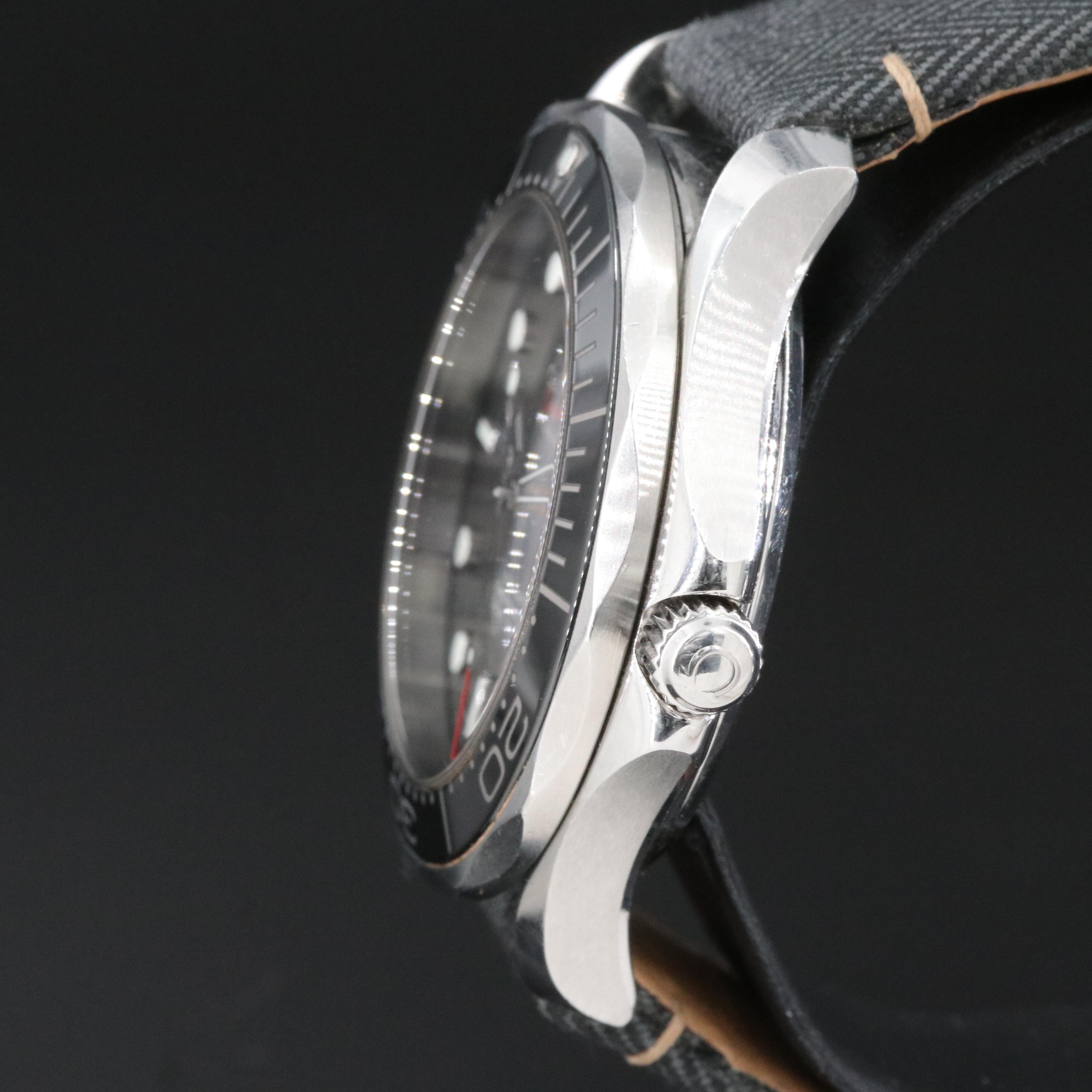 Omega Seamaster Diver 300m Black 41mm Steel Automatic Watch 212.30.41.20.01.003