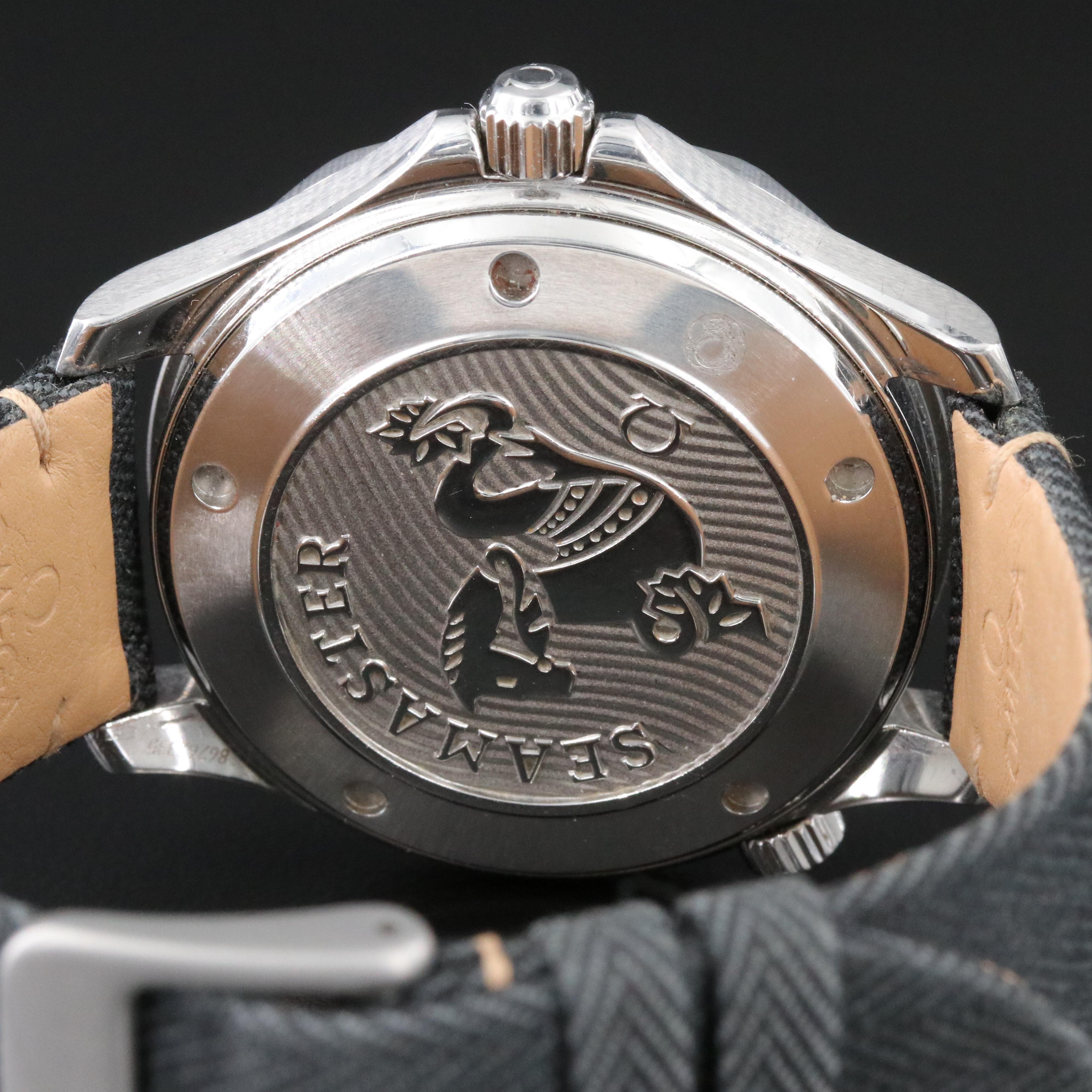 Omega Seamaster Diver 300m Black 41mm Steel Automatic Watch 212.30.41.20.01.003