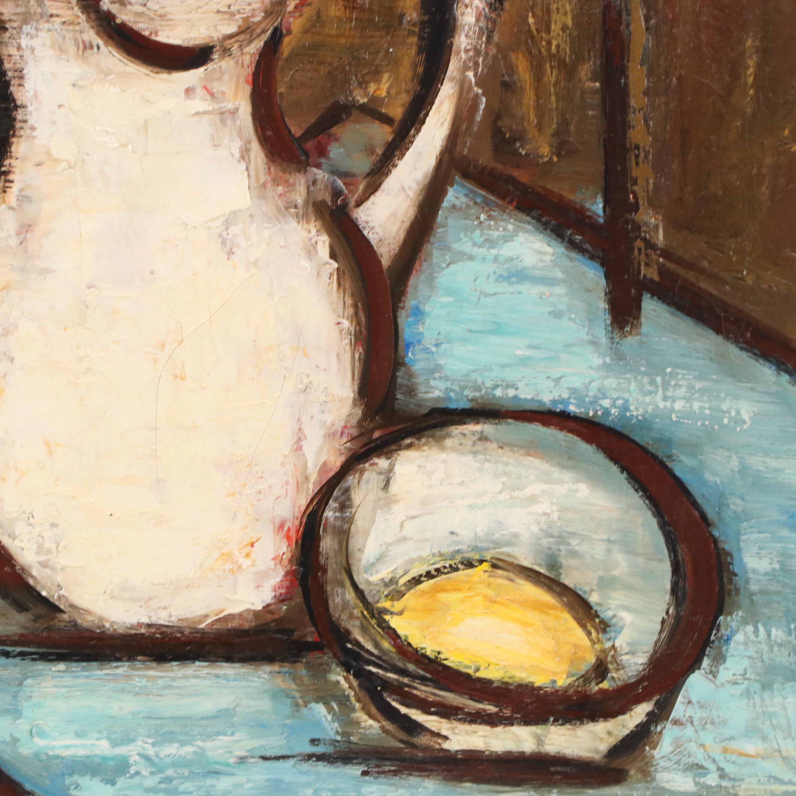 Eunice Katz Still Life Oil Painting, Mid to Late 20th Century