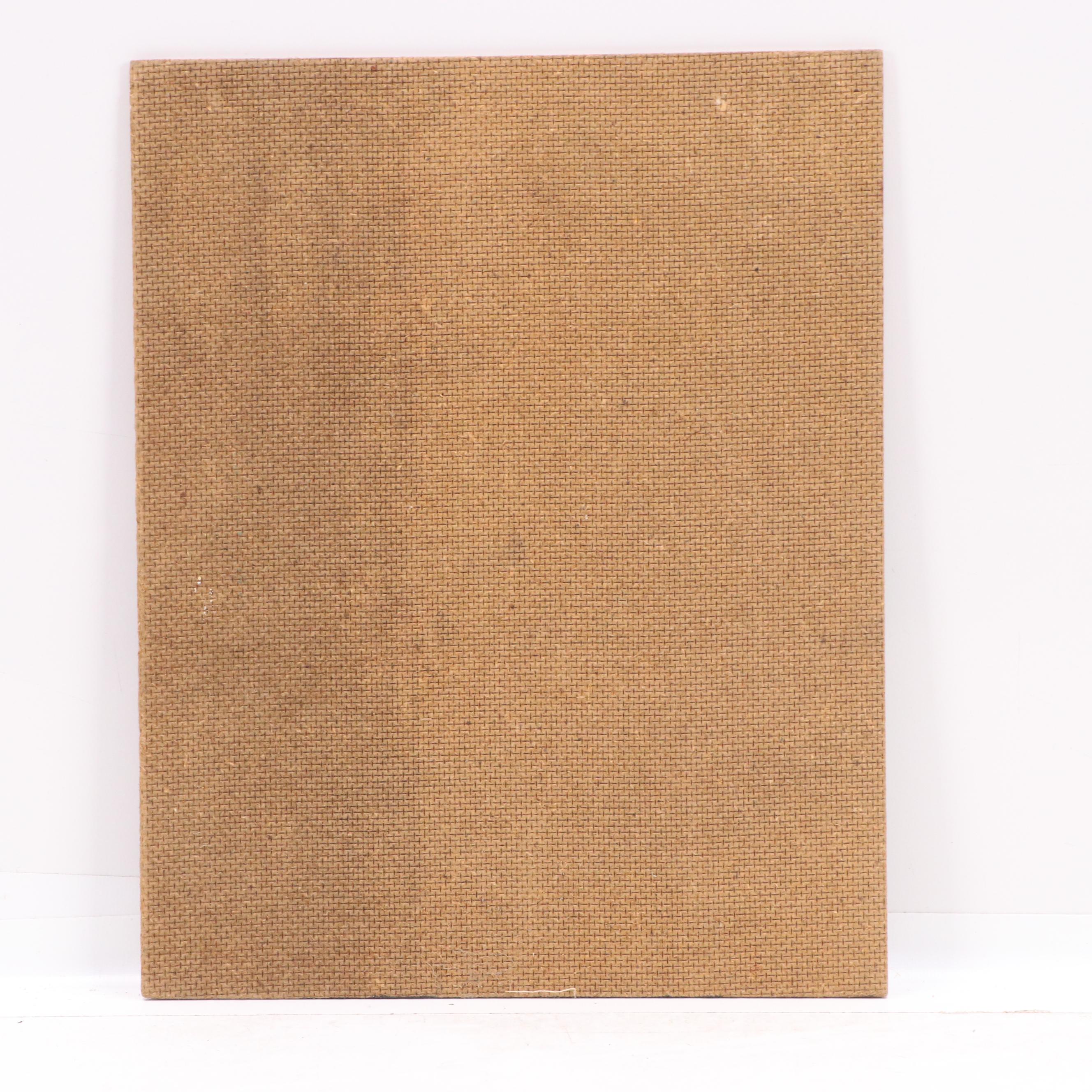 Eunice Katz Portrait Oil Painting, Mid to Late 20th Century