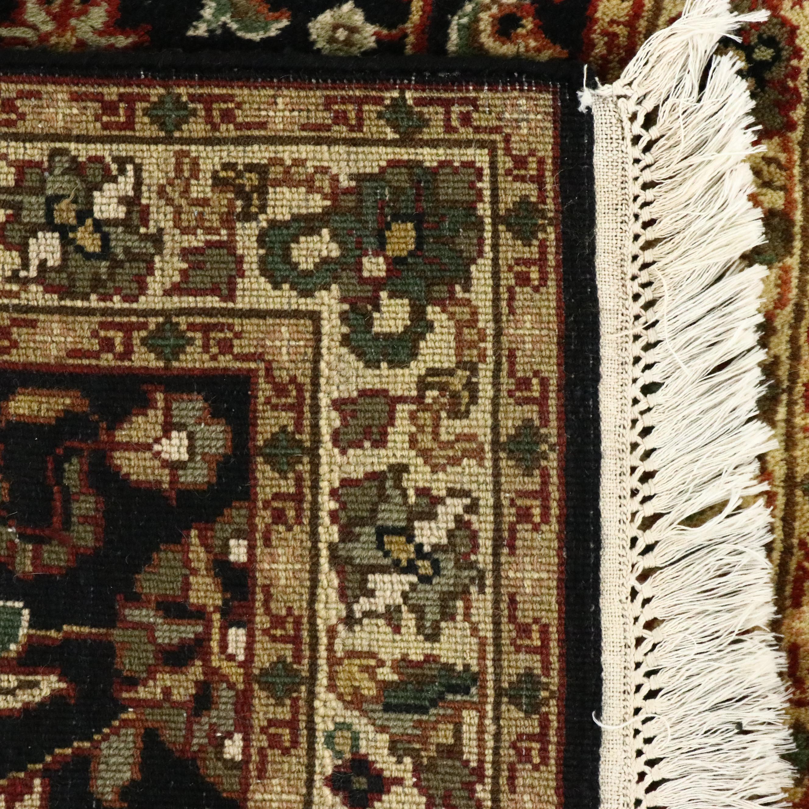2'5 x 16'1 Hand-Knotted Indo-Persian Style Carpet Runner Long Rug