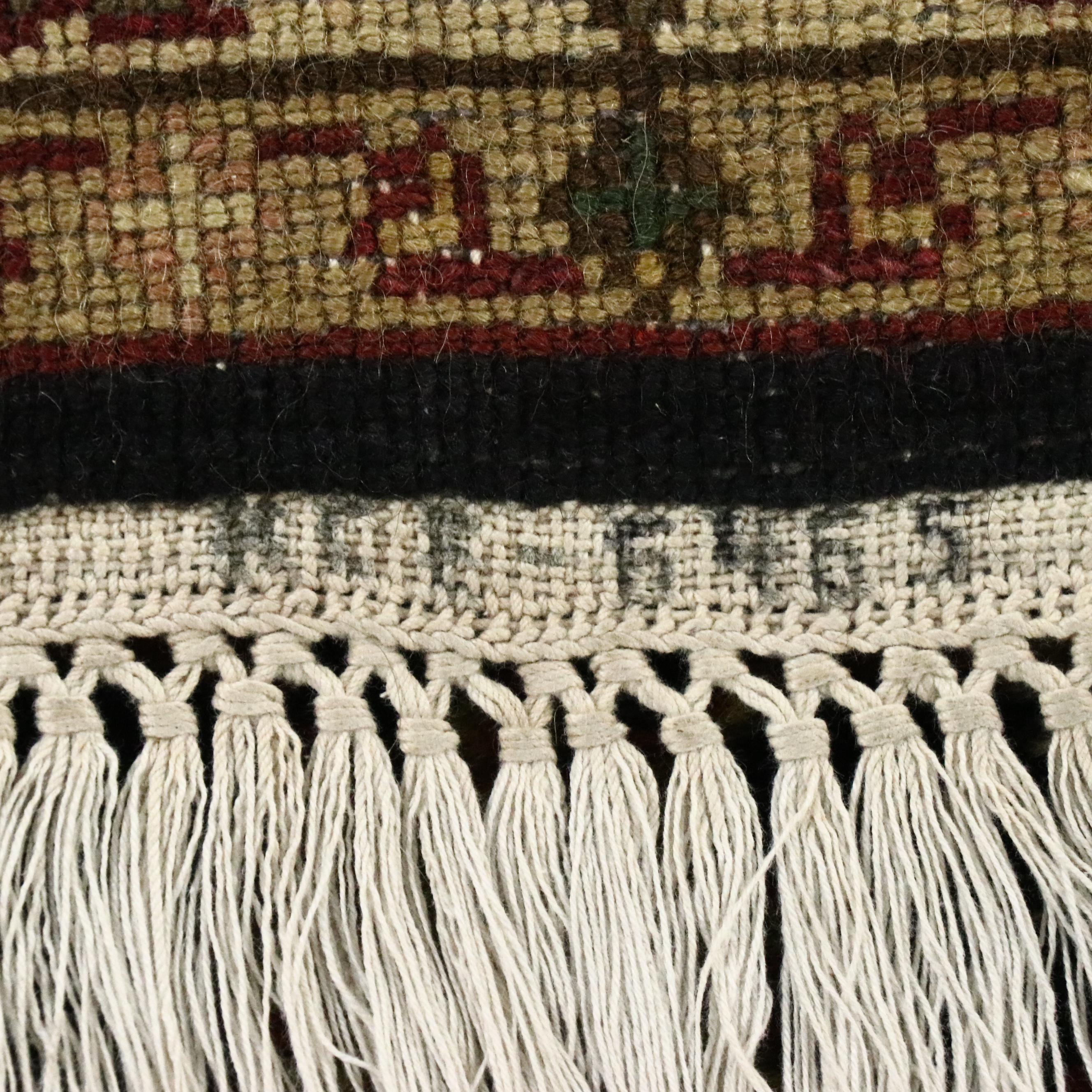 2'5 x 16'1 Hand-Knotted Indo-Persian Style Carpet Runner Long Rug