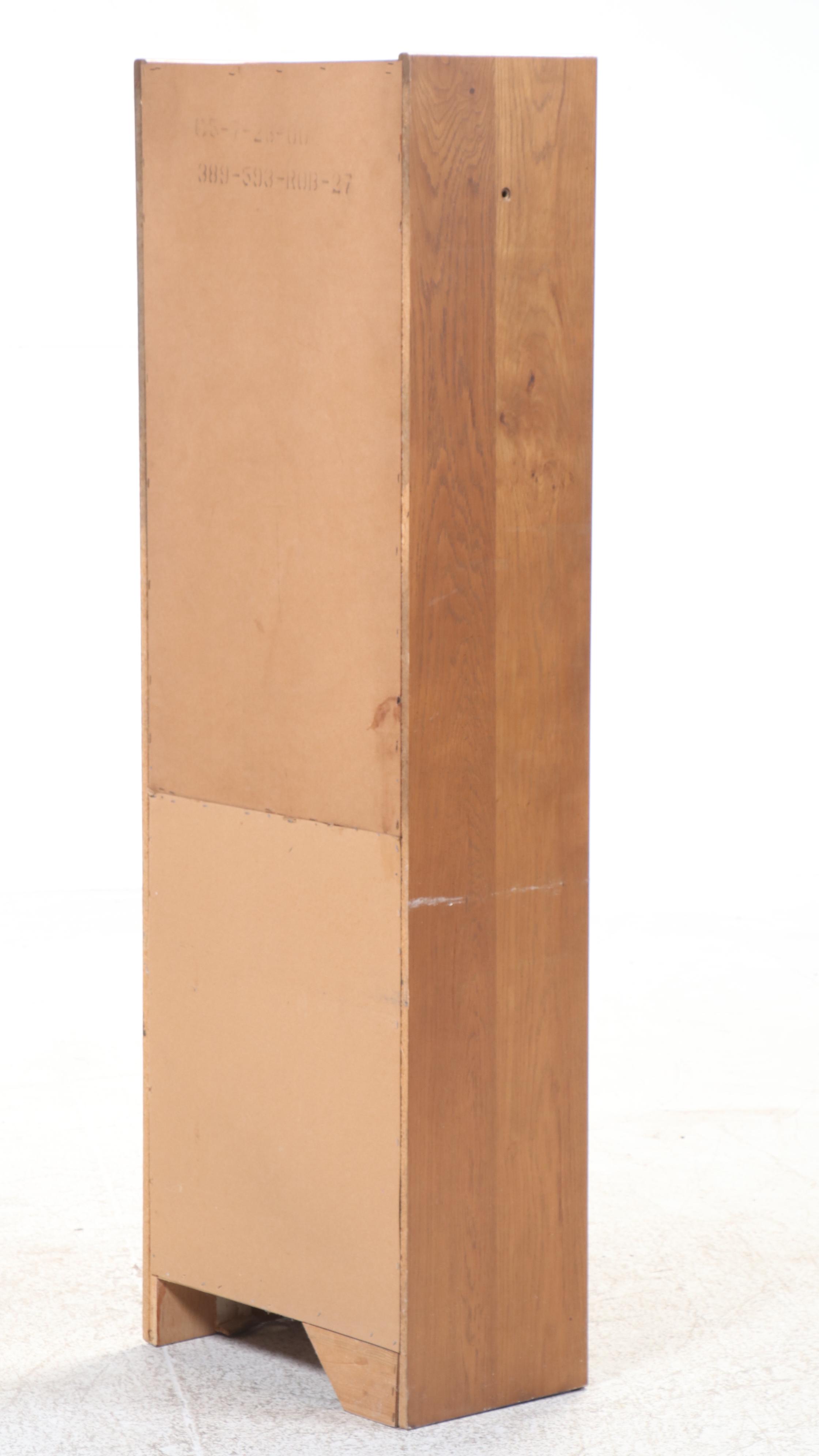 Modernist Oak Wardrobe, Late 20th Century