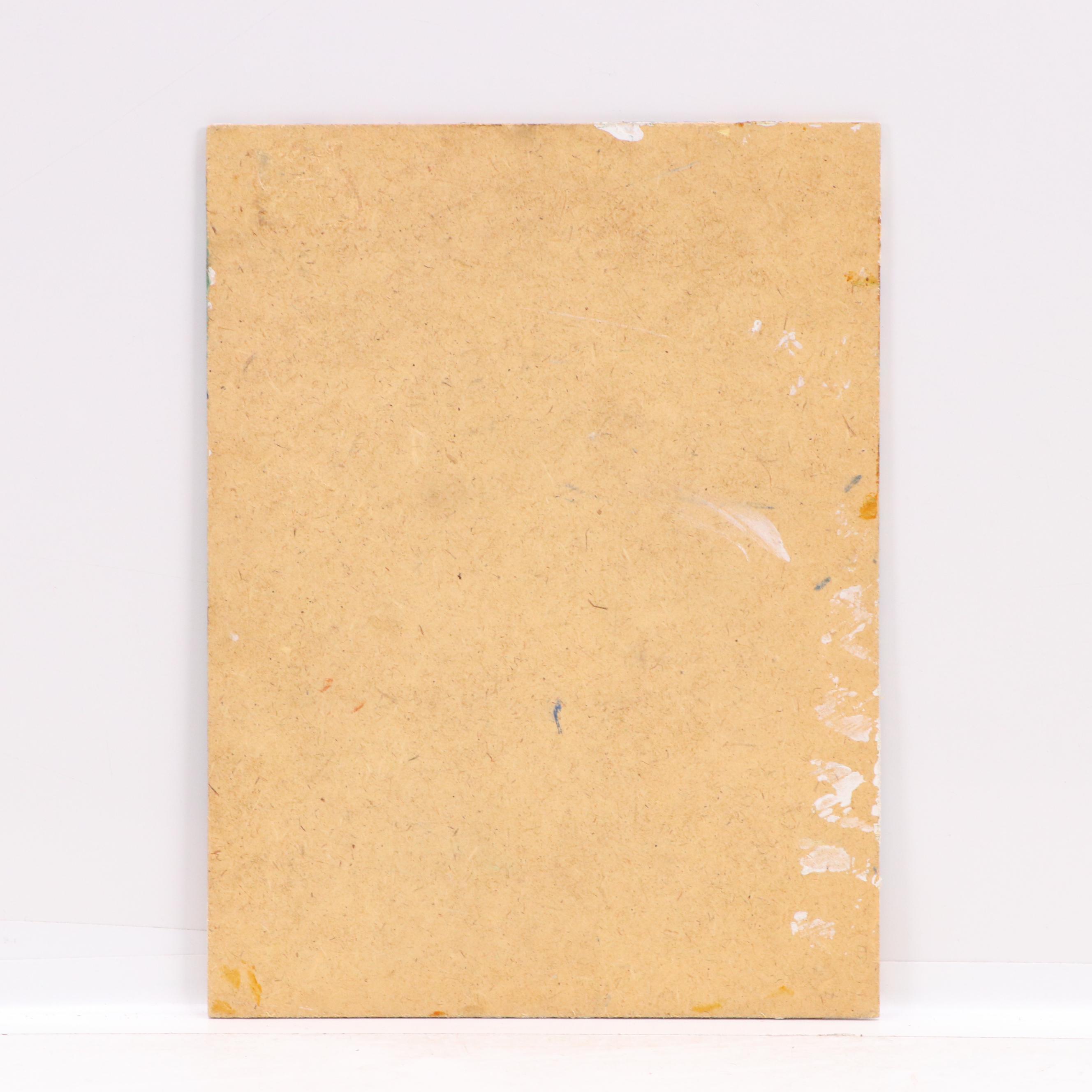 Eunice Katz Portrait Oil Painting, Mid to Late 20th Century