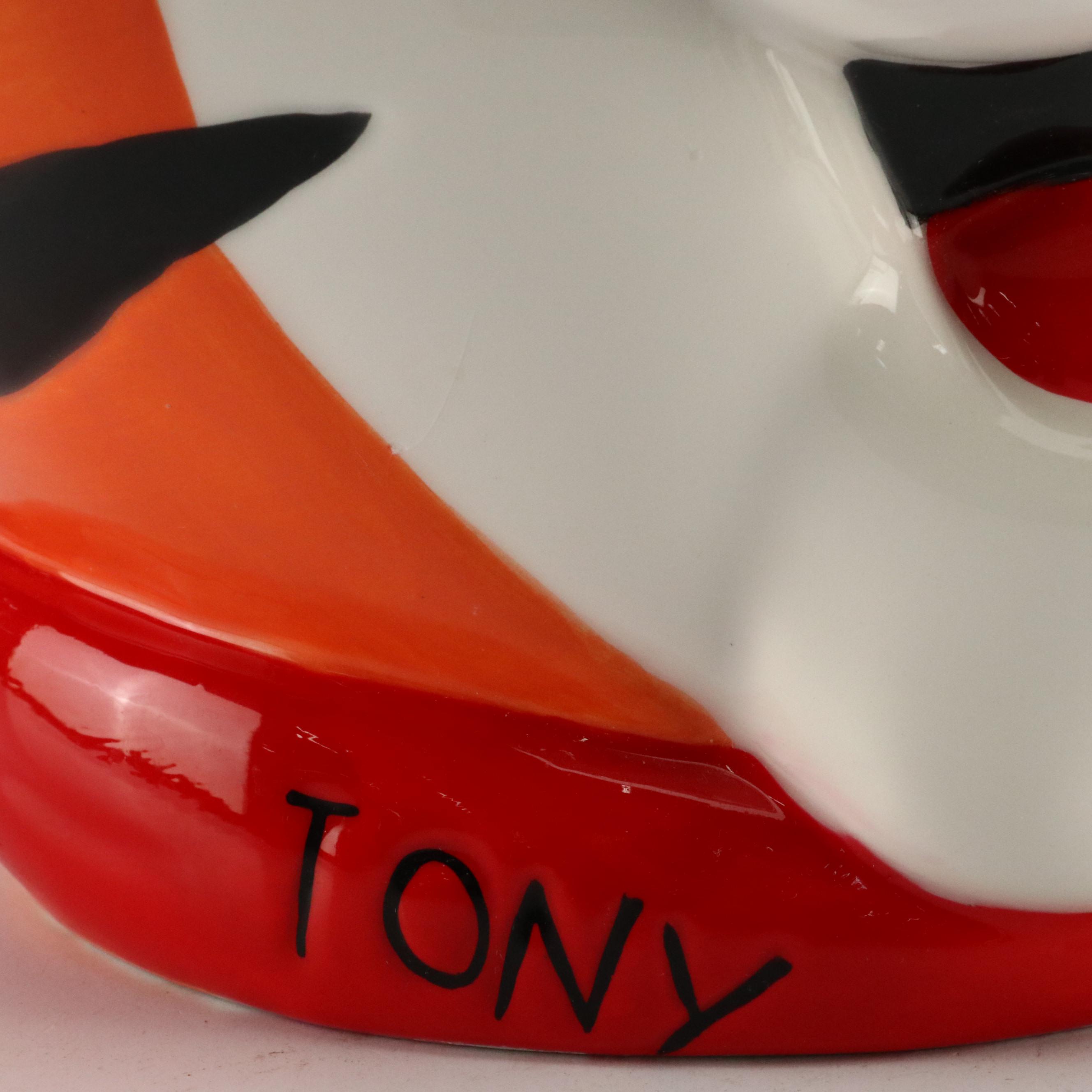 Kellogg Company Ceramic Tony Tiger Cookie Jar, 2002