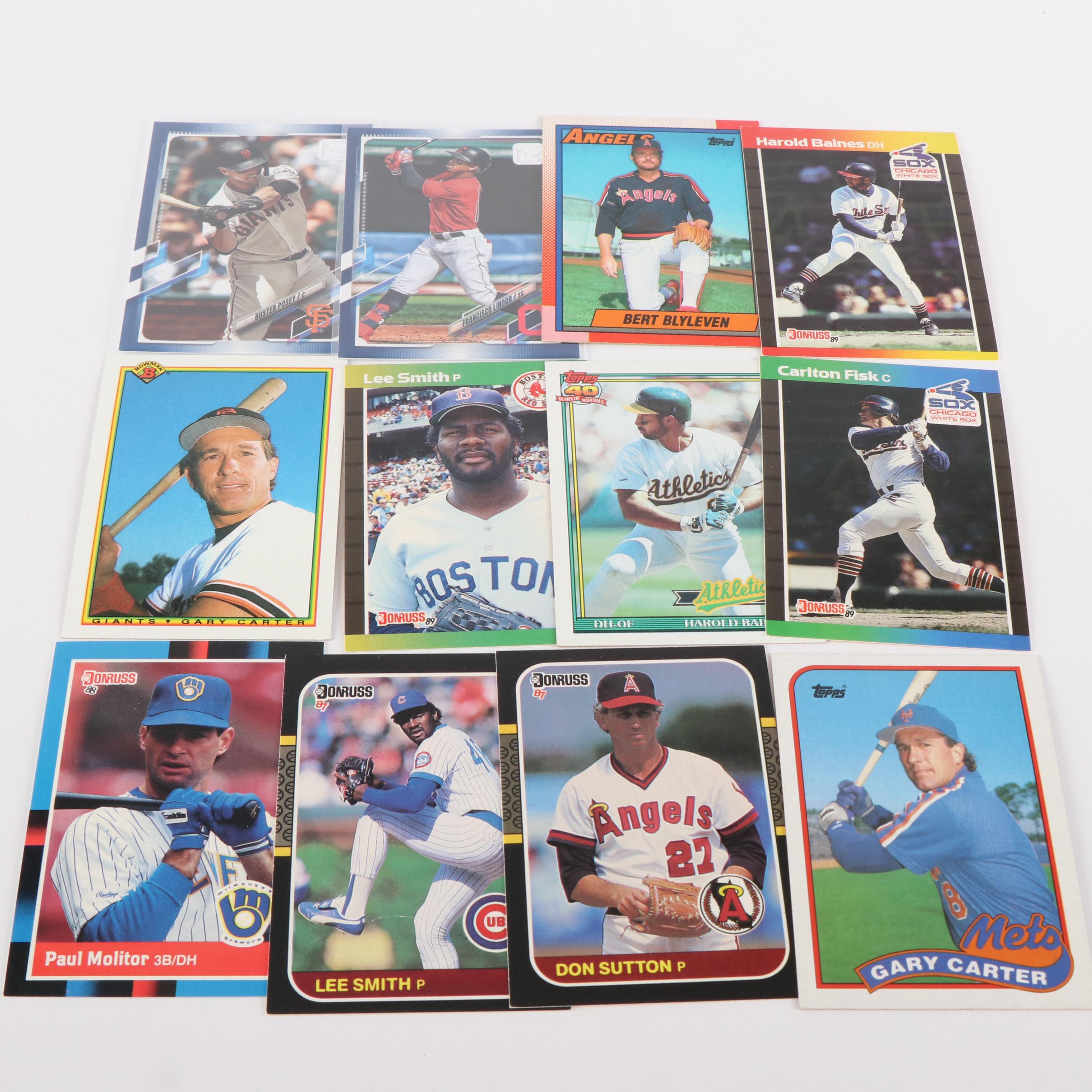 Large Baseball Card Collection, 1980s to 2020s