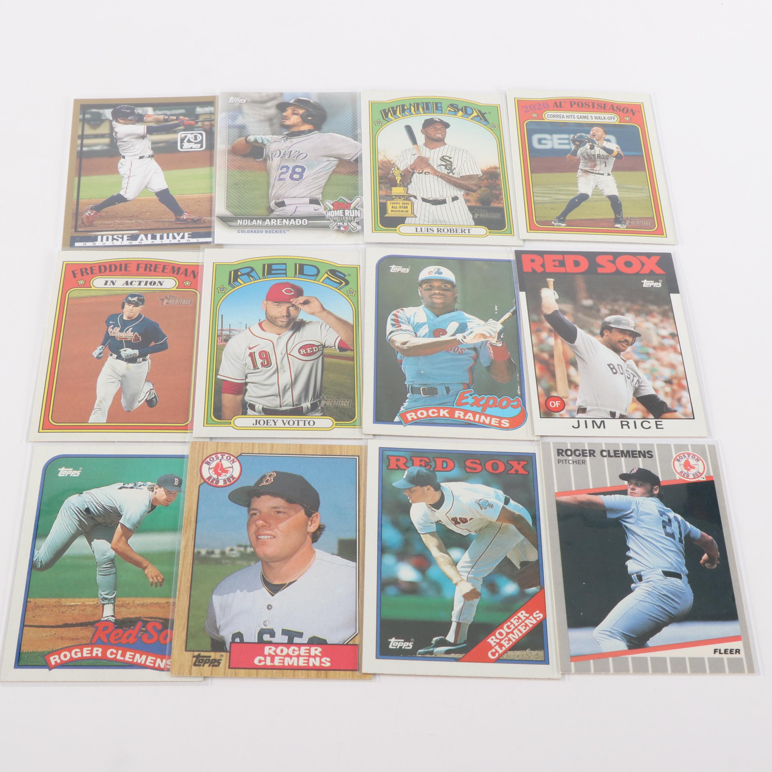Large Baseball Card Collection, 1980s to 2020s