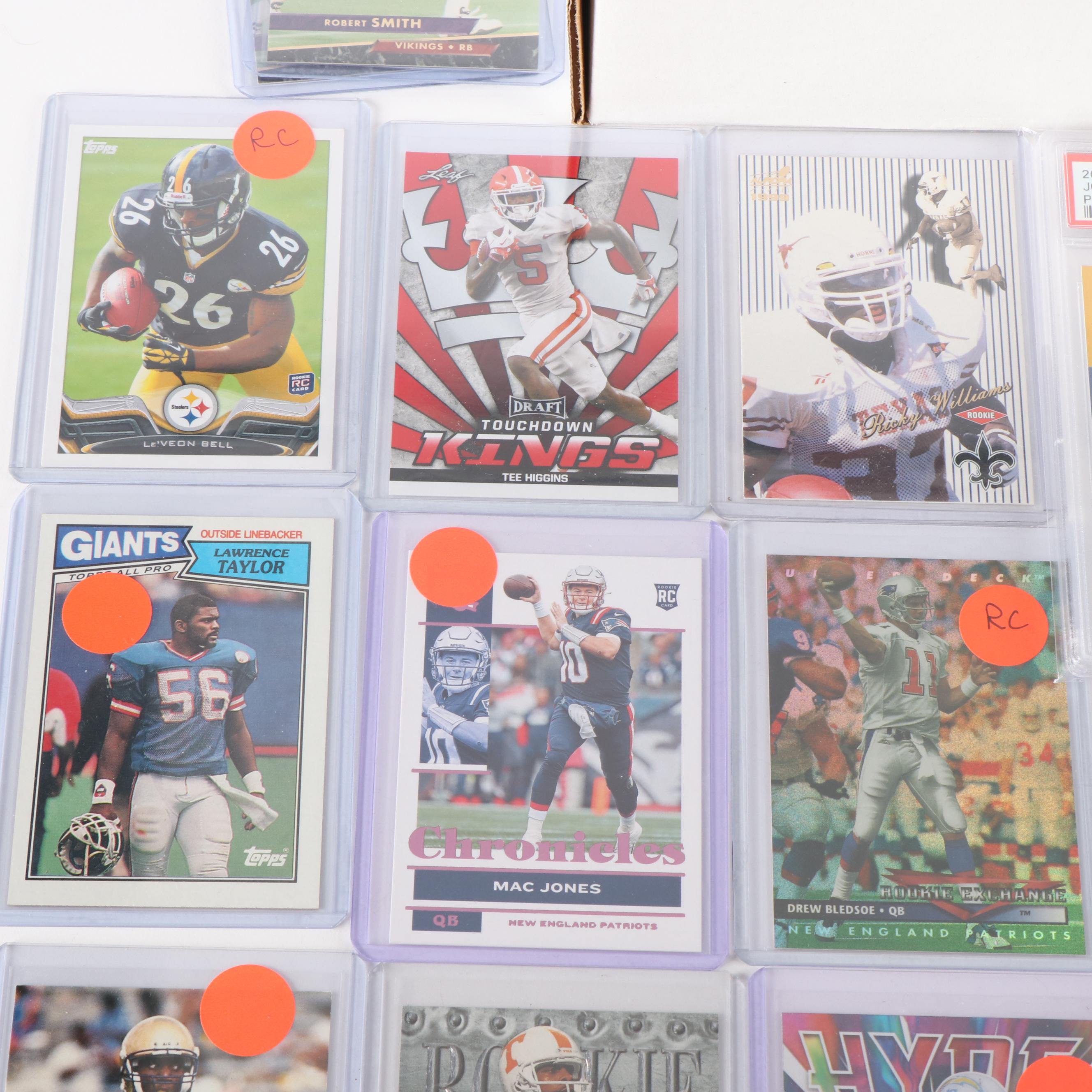 Large Football Card Collection, 1980s to 2020s