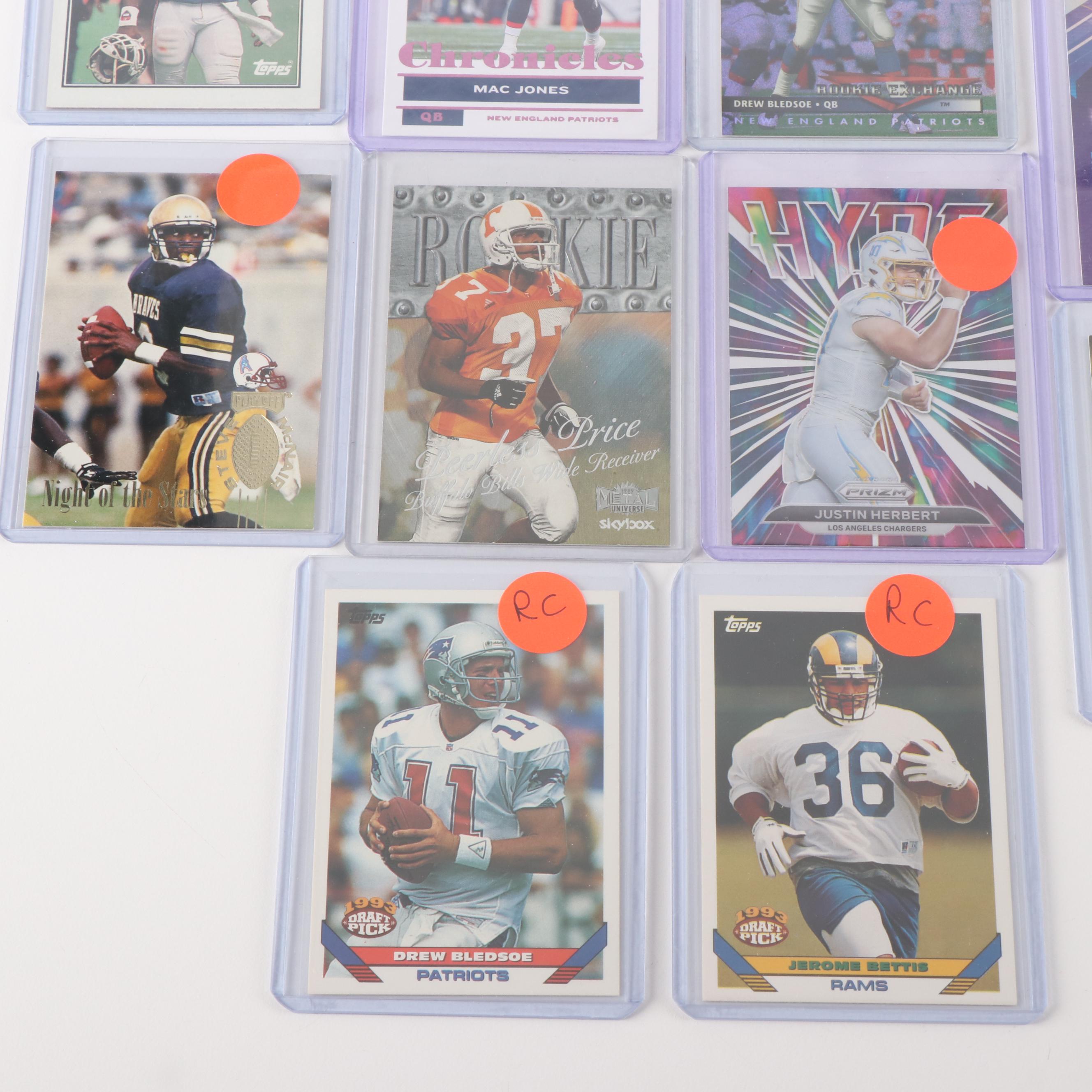 Large Football Card Collection, 1980s to 2020s