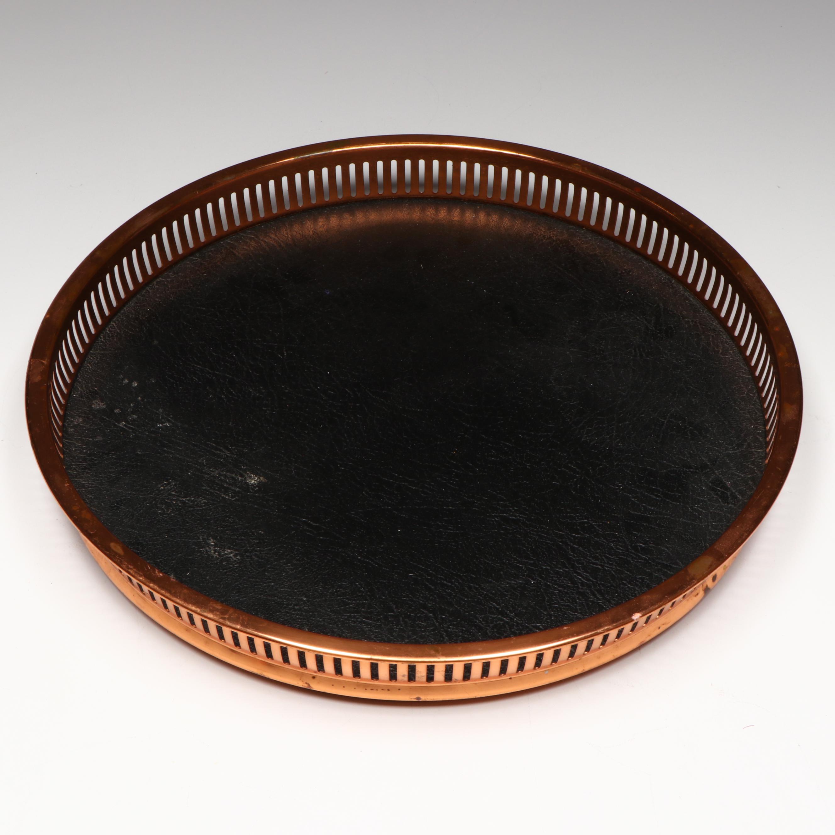 Coppercraft Guild Long Handled Coffee Pot with Other Tableware and Decor